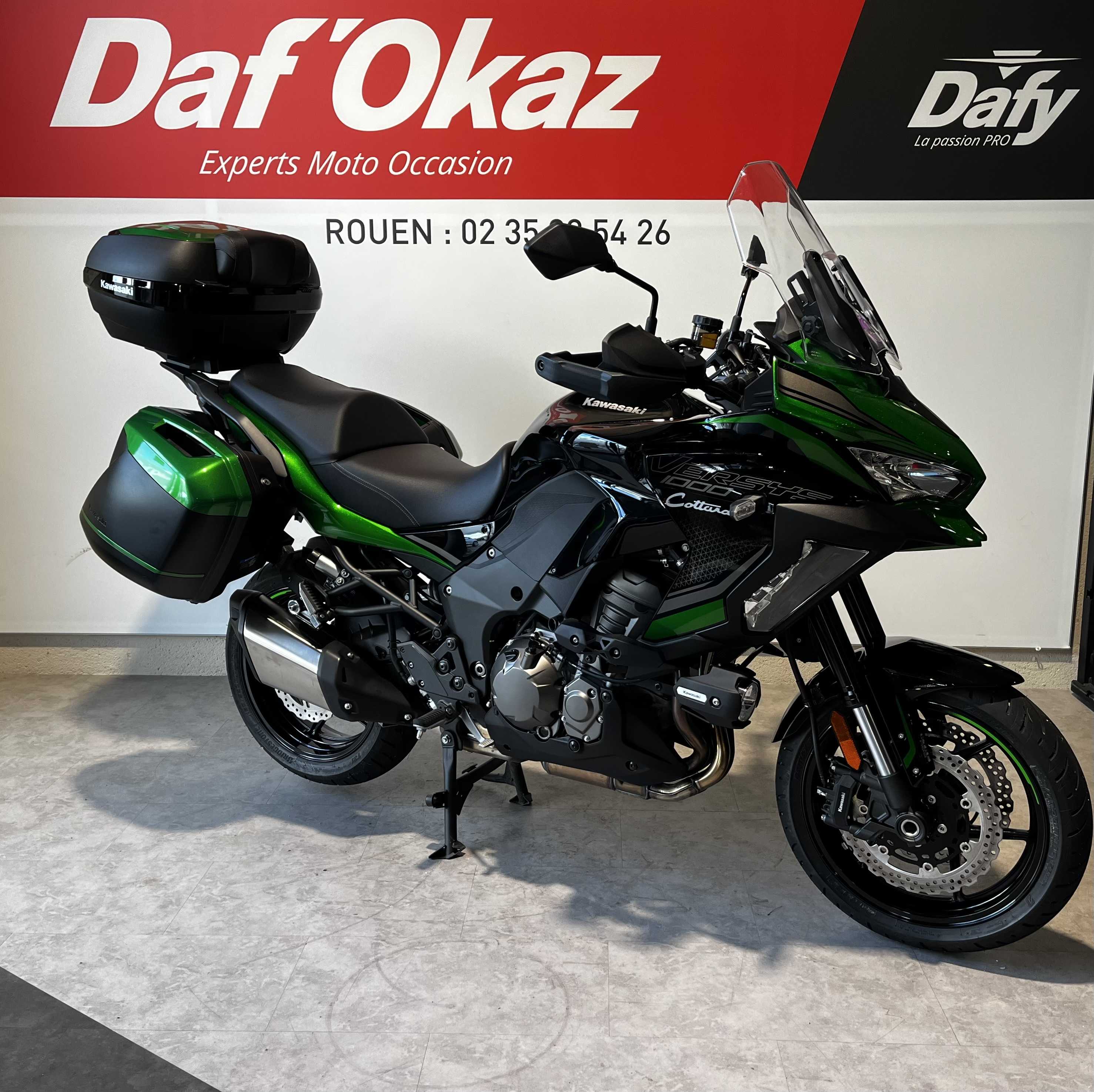 Kawasaki VERSYS 1000 S 2023 HD vue 3/4 droite