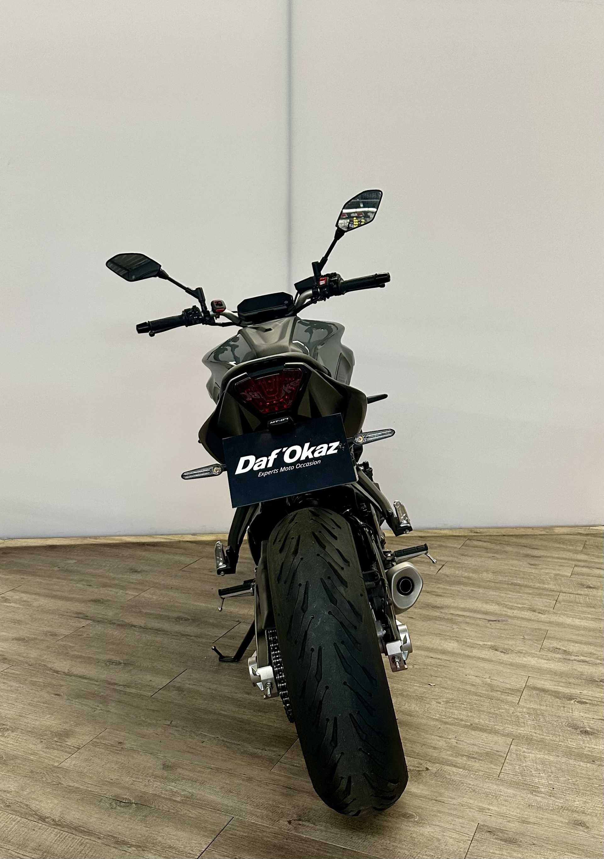Yamaha MT-07 ABS 2021 HD vue arrière