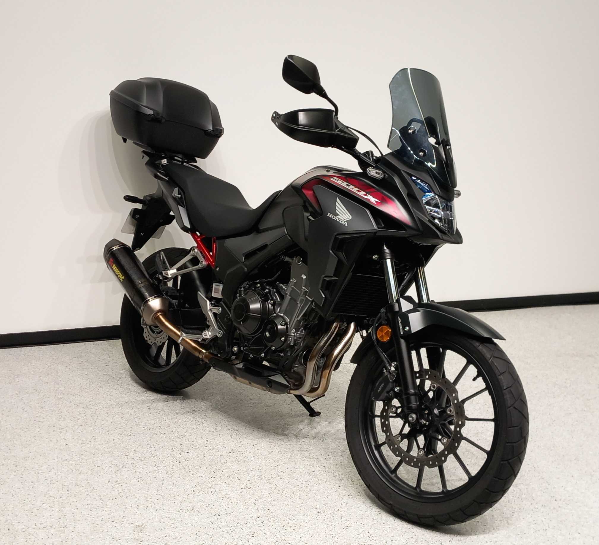 Honda CB 500 X ABS 2021 HD vue 3/4 droite