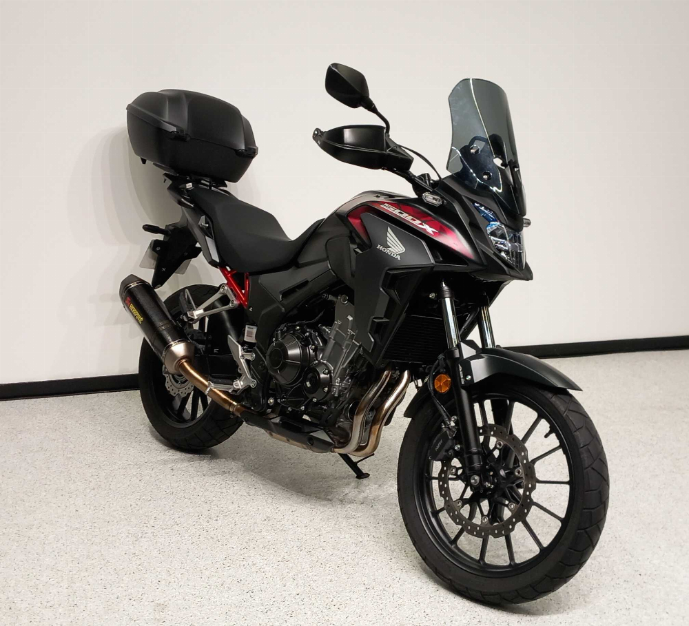 Honda CB 500 X ABS 2021 vue 3/4 droite