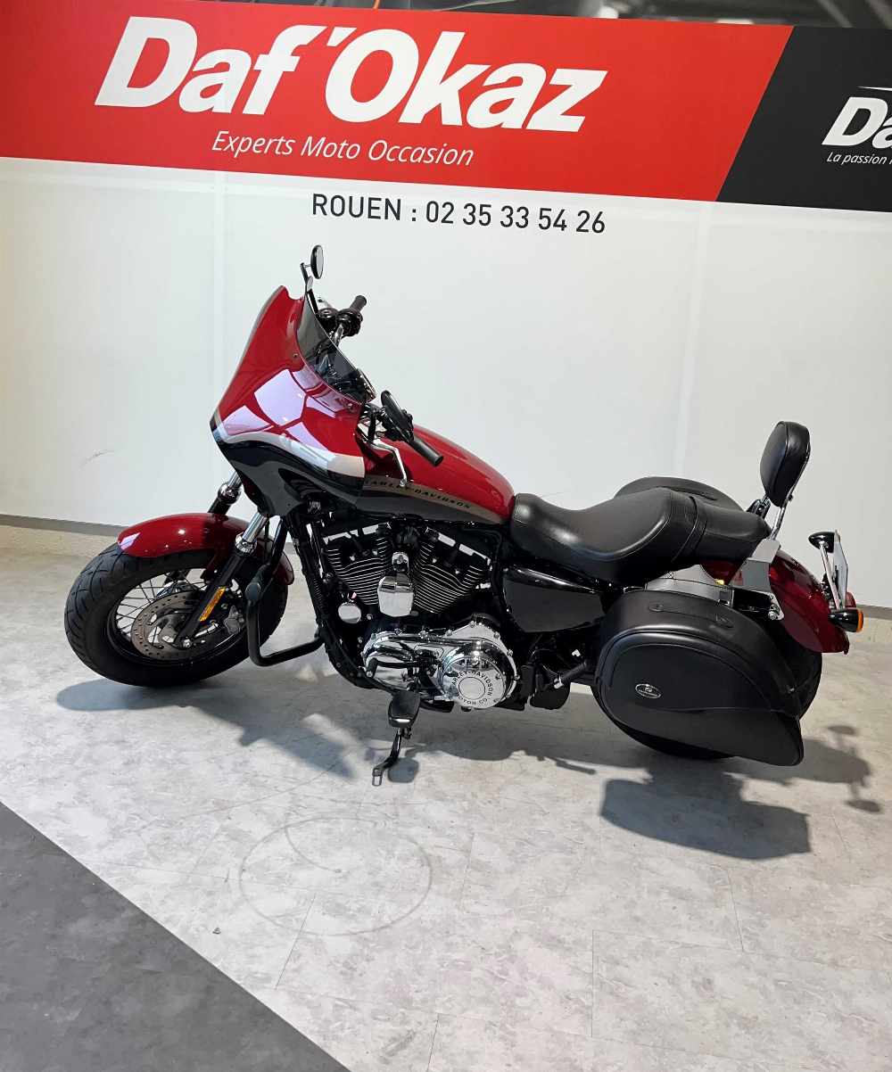 Harley-Davidson XL1200 CUSTOM sportster 2020 vue gauche