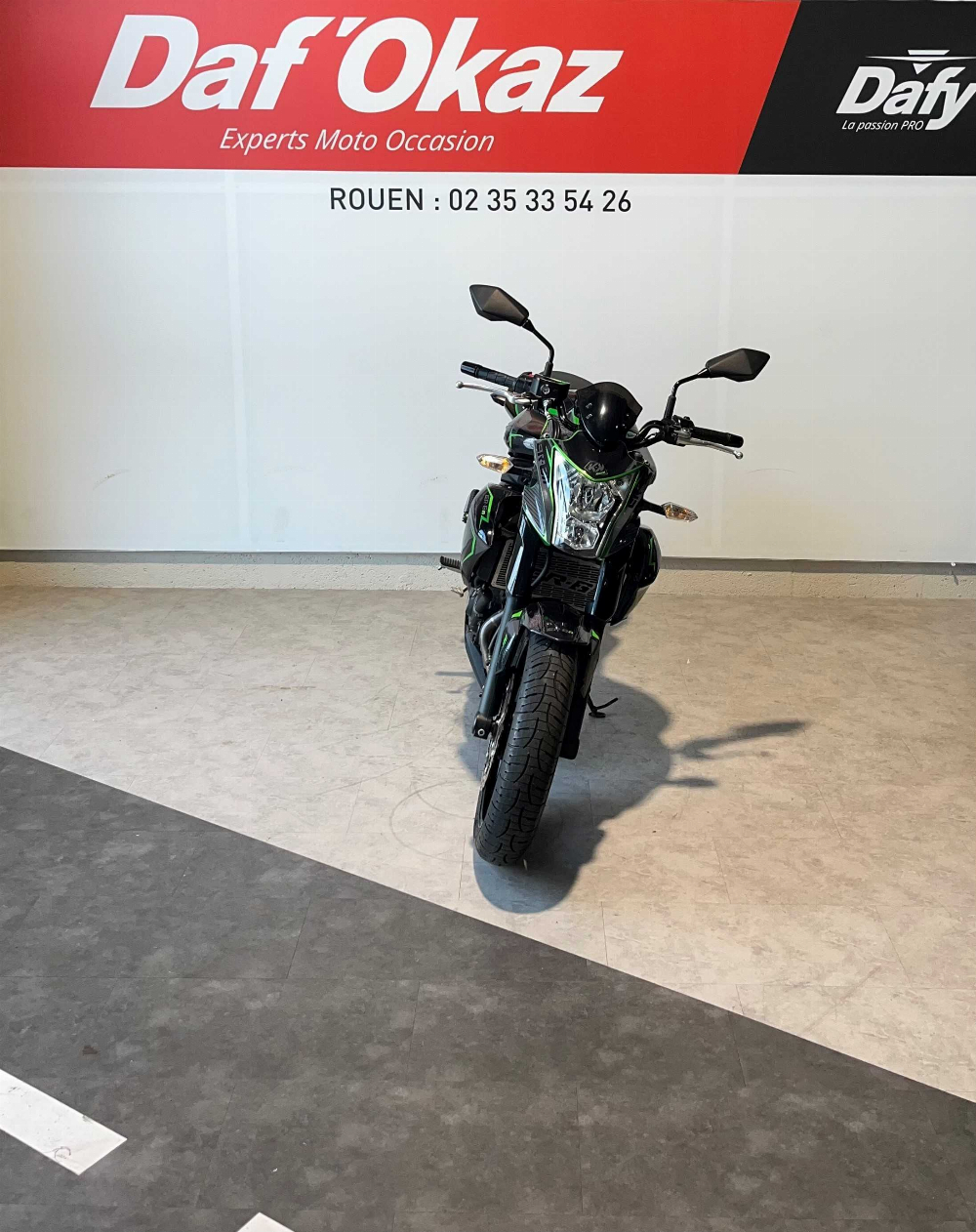 Kawasaki ER-6 N 2016 vue avant