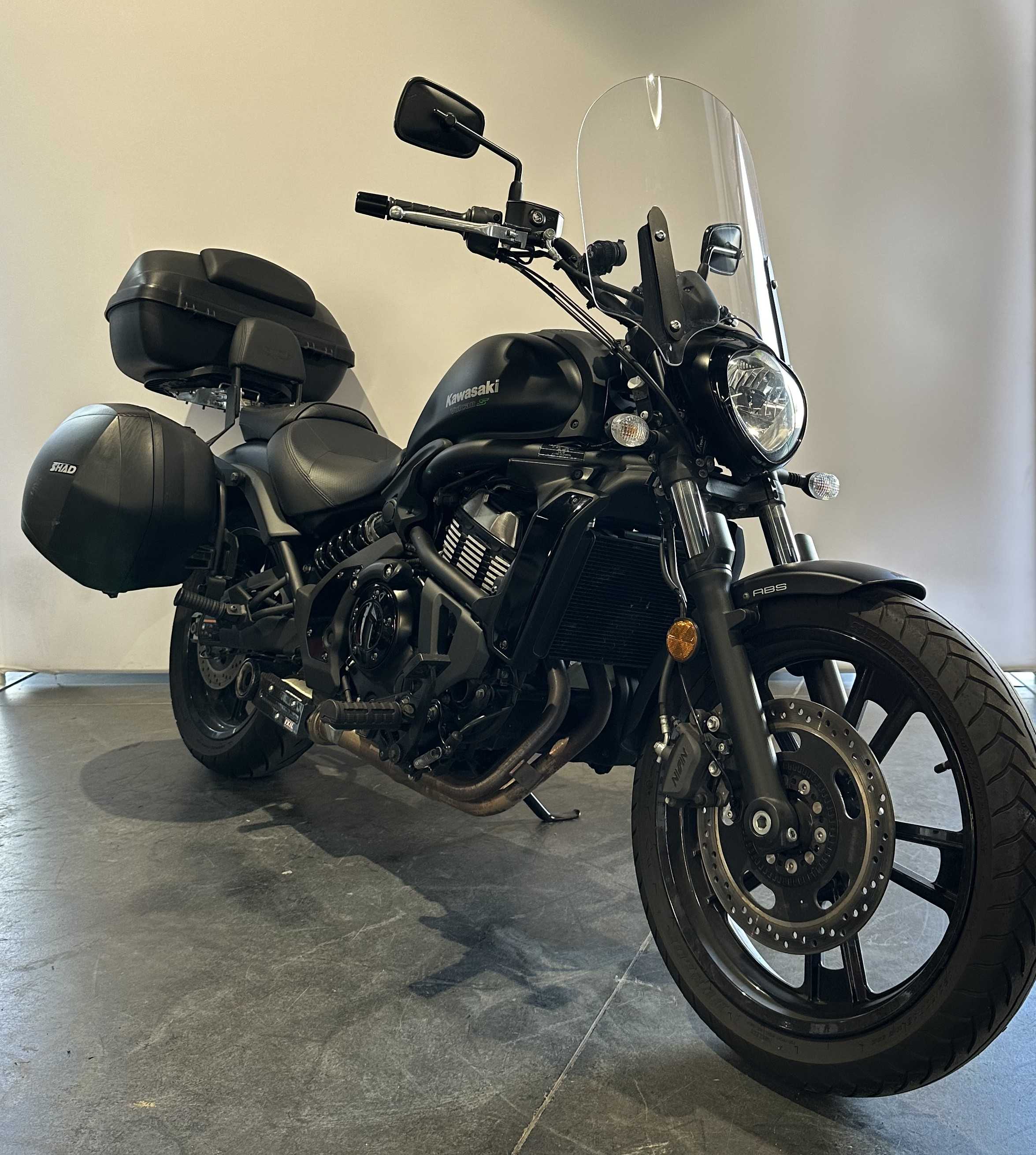 Kawasaki EN 650 Vulcan S ABS 2021 HD vue 3/4 droite