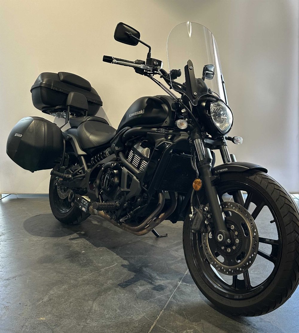 Kawasaki EN 650 Vulcan S ABS 2021 vue 3/4 droite