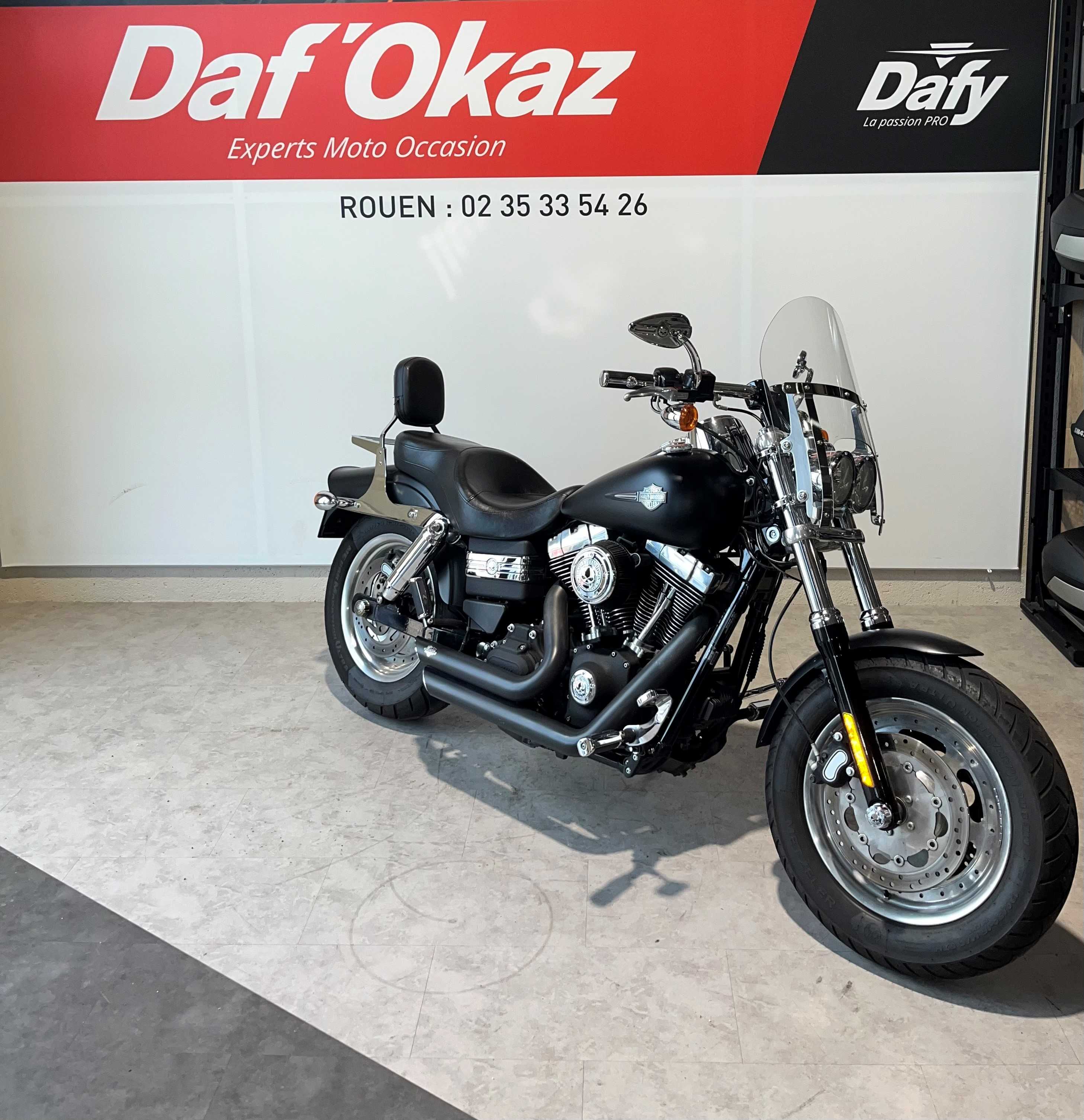 Harley-Davidson FAT BOB SOFTAIL 2013 HD vue 3/4 droite