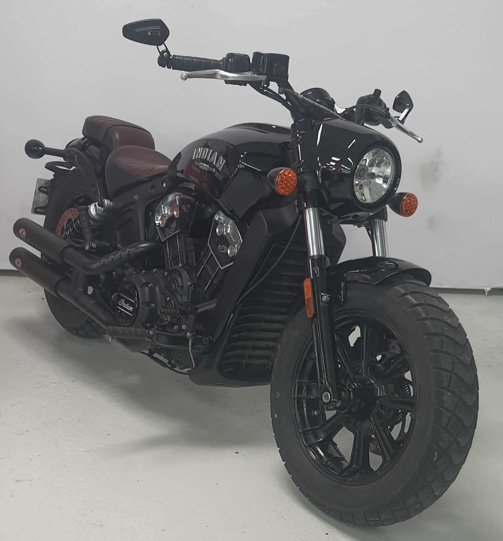 Indian SCOUT BOBBER 1133 BOBBER 2018 HD vue 3/4 droite