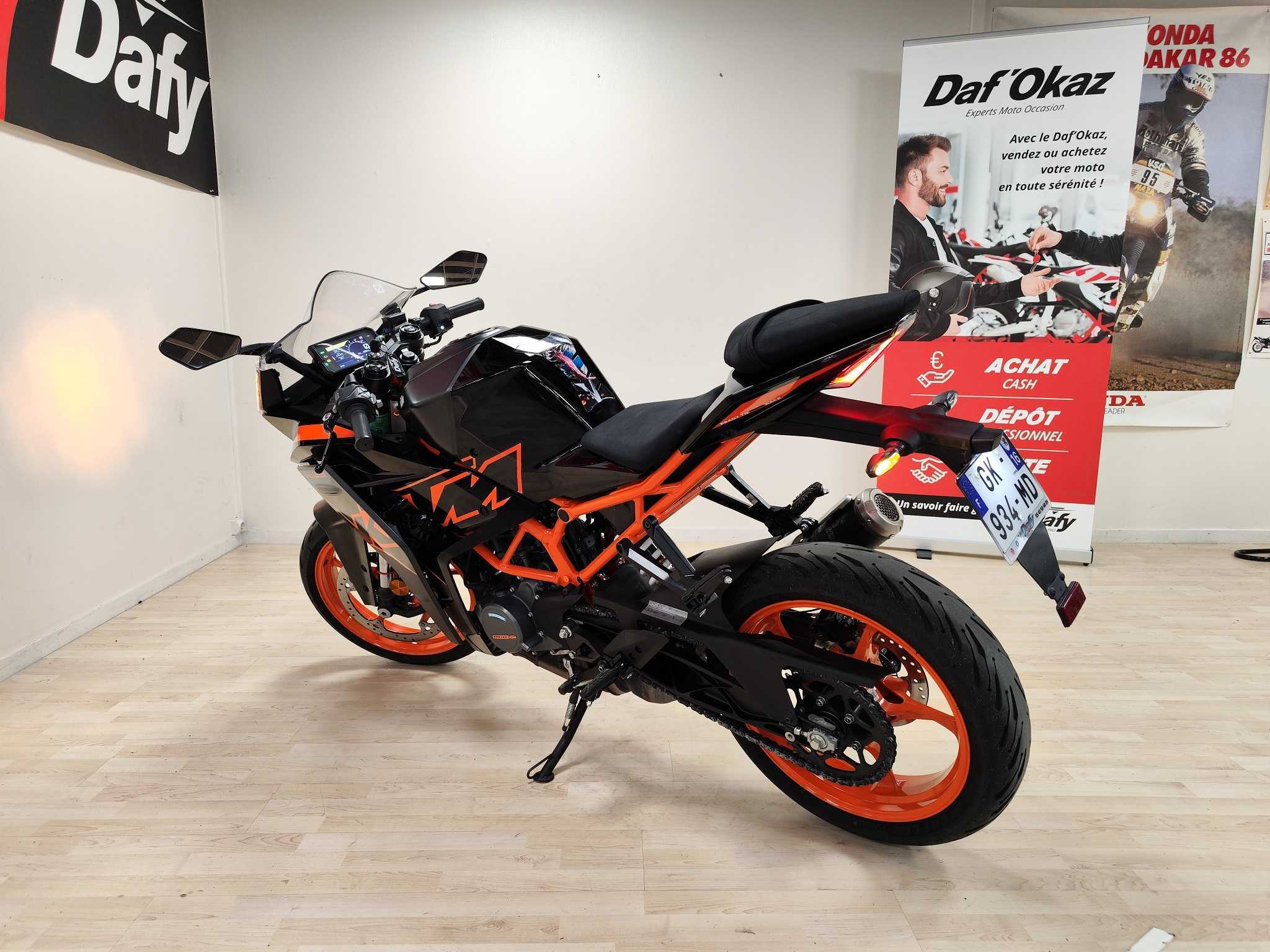 KTM 125 RC 2022 HD vue arrière