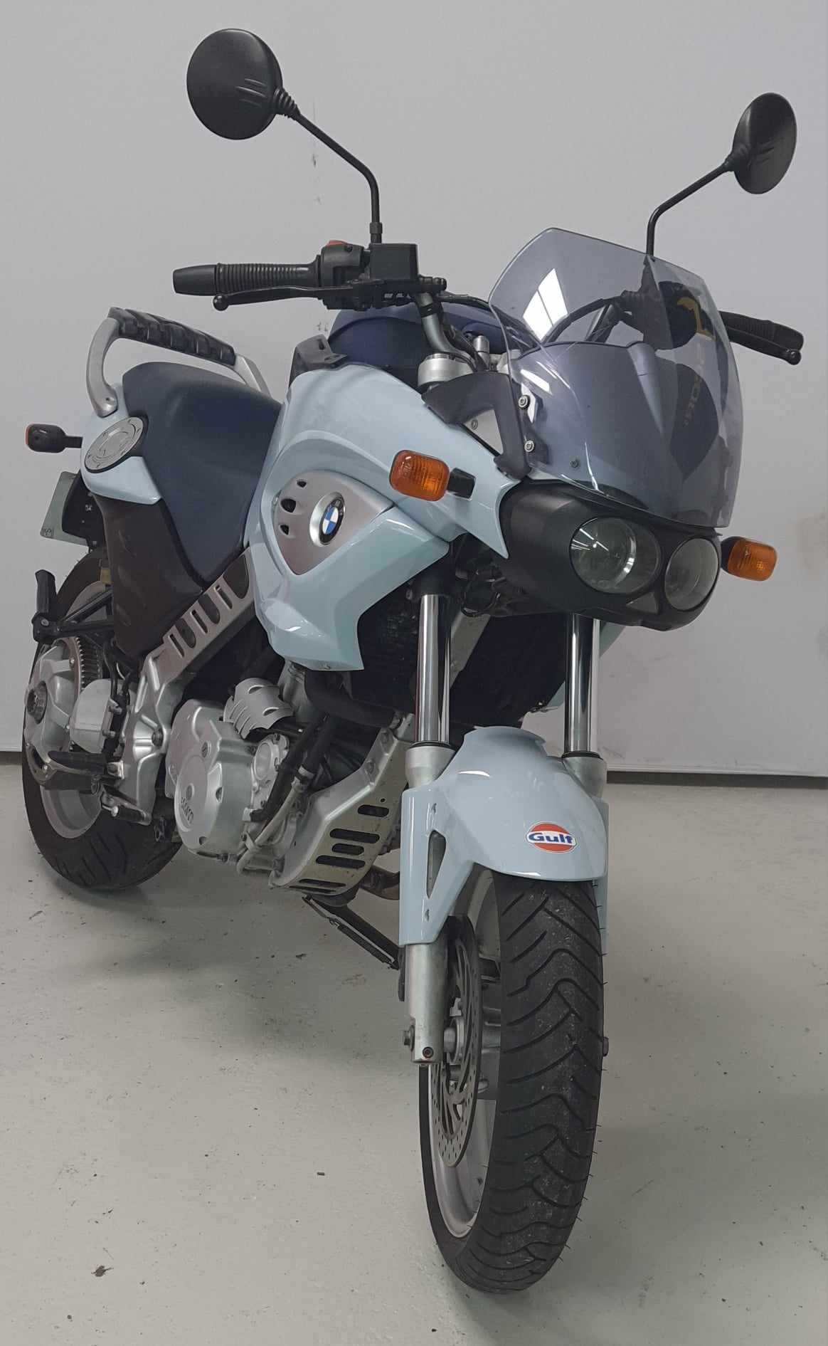 BMW F 650 CS Scarver 2003 HD vue 3/4 droite