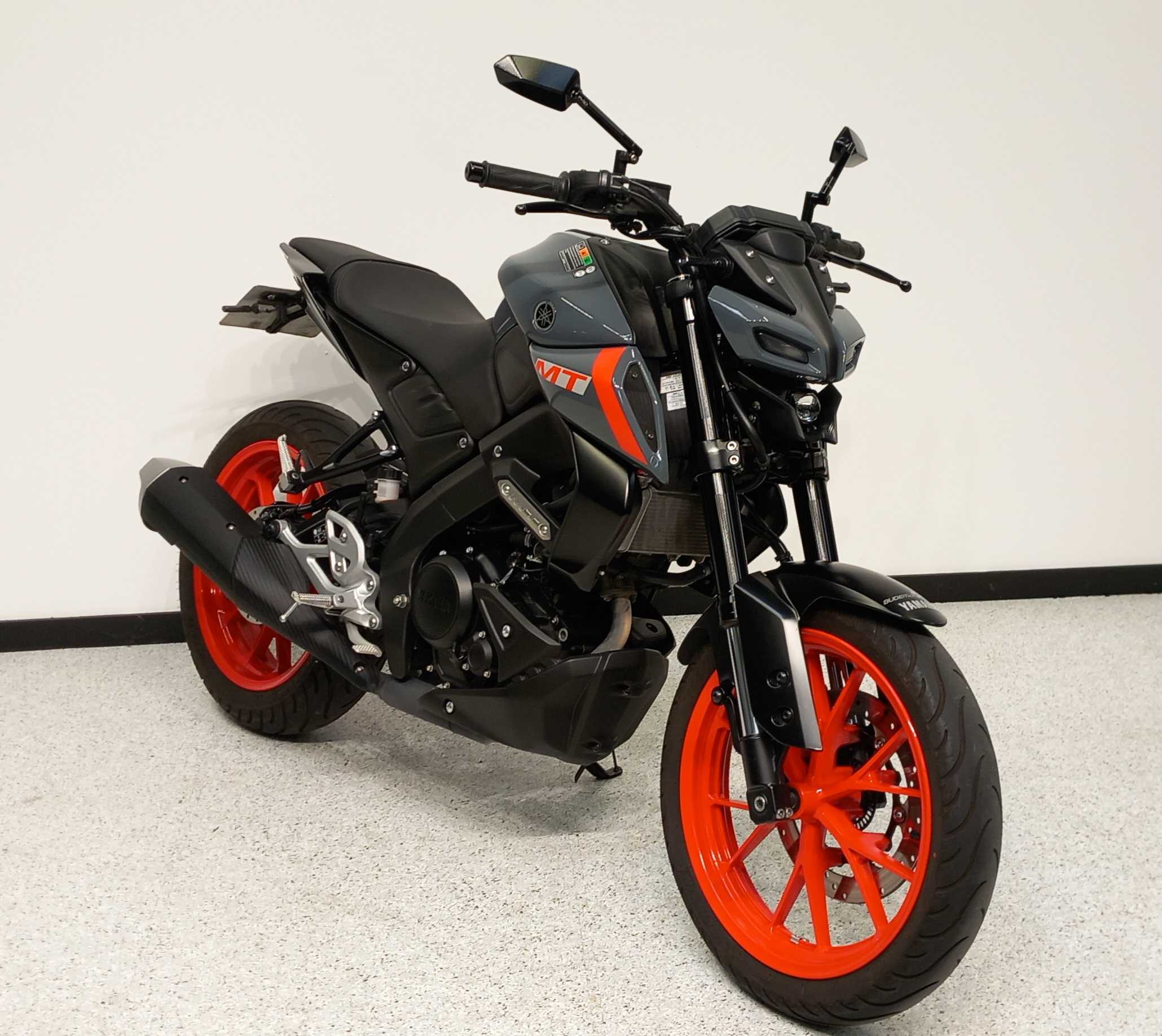 Yamaha MT 125 ABS 2021 HD vue 3/4 droite