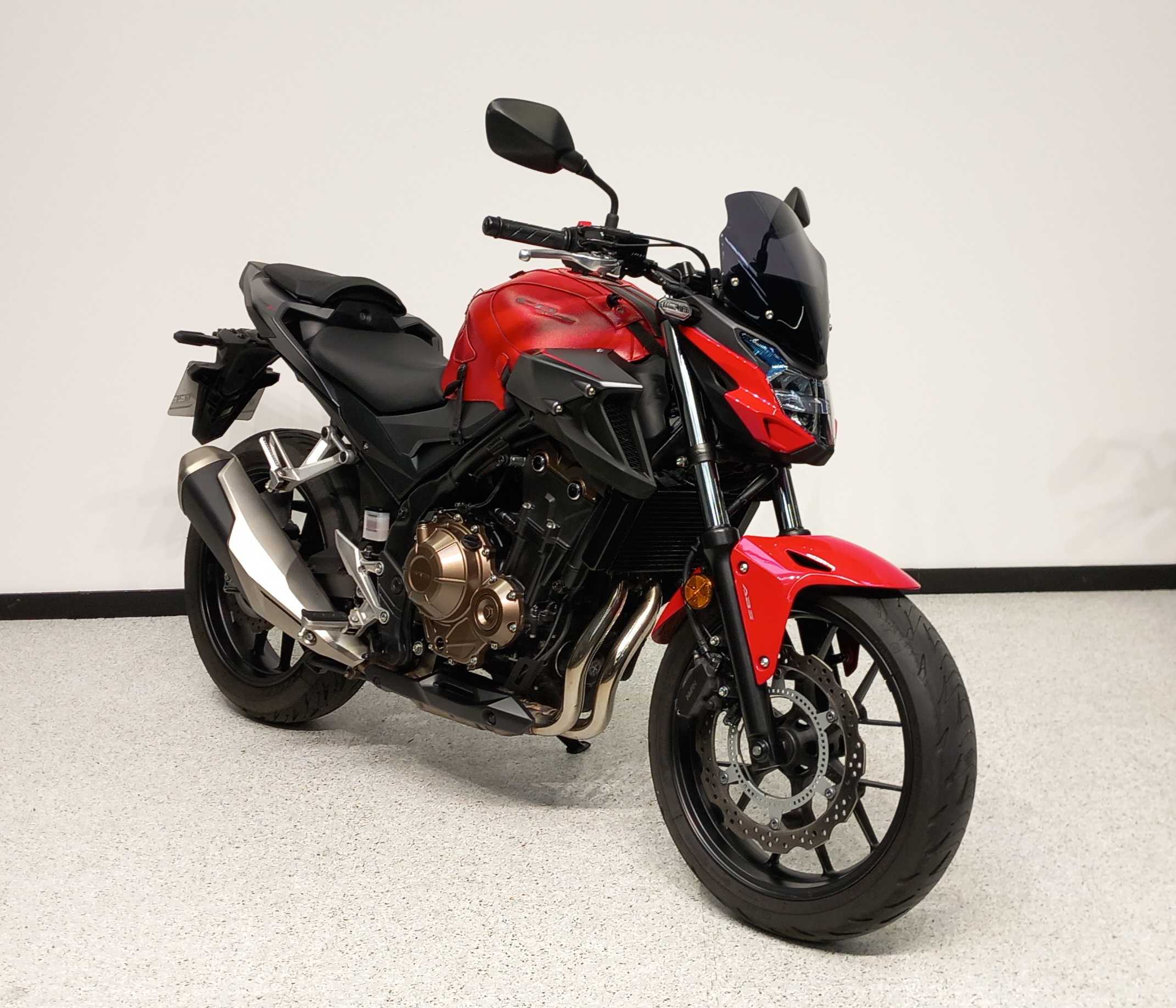 Honda CB 500 F ABS 2021 HD vue 3/4 droite