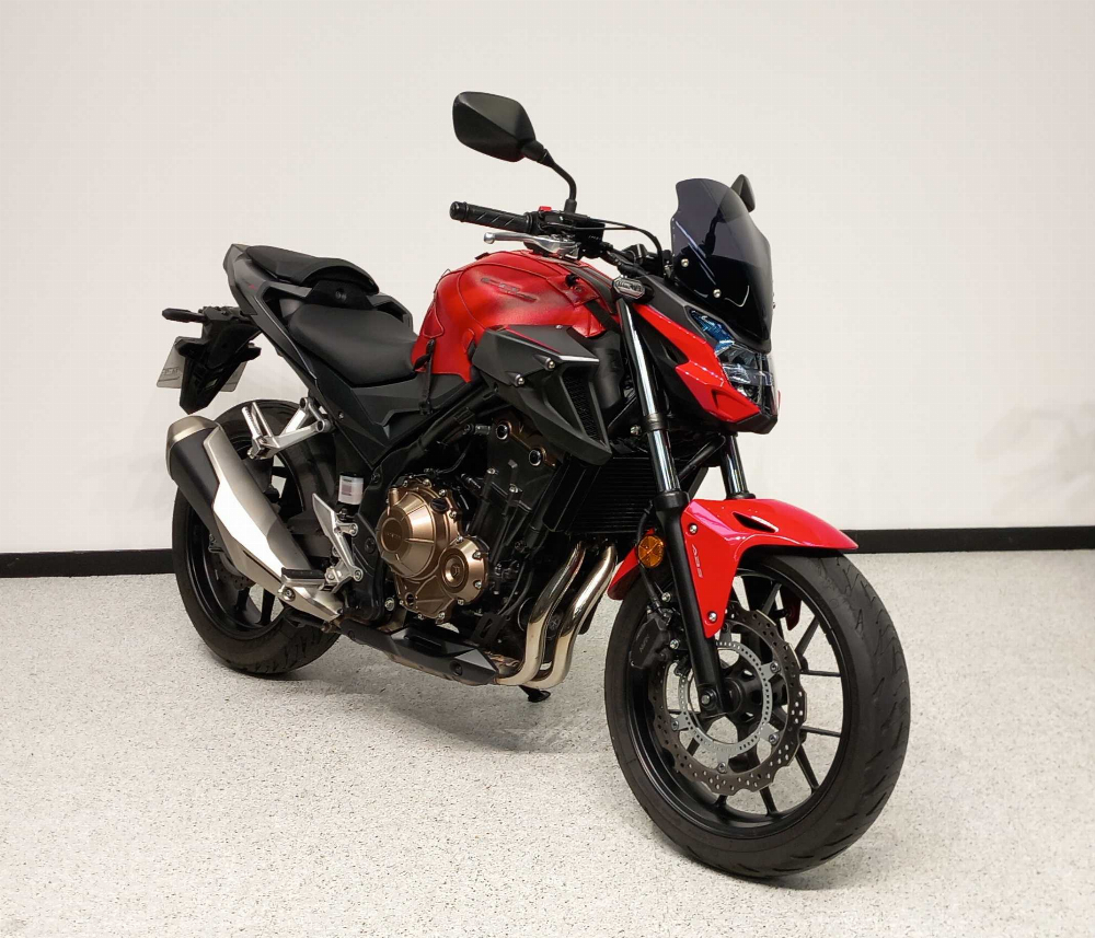 Honda CB 500 F ABS 2021 vue 3/4 droite