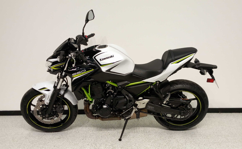 Kawasaki Z 650 2020 vue gauche