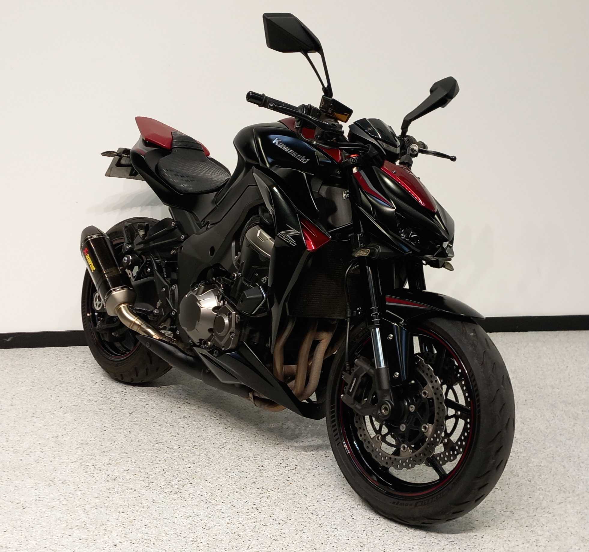 Kawasaki Z 1000 2014 HD vue 3/4 droite