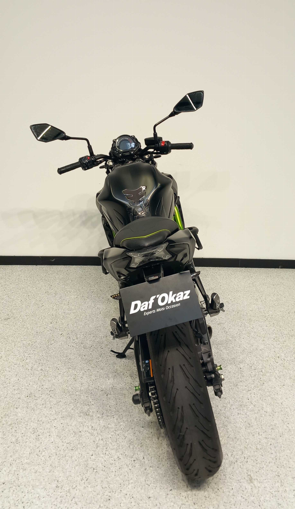 Kawasaki Z 650 2019 vue arrière