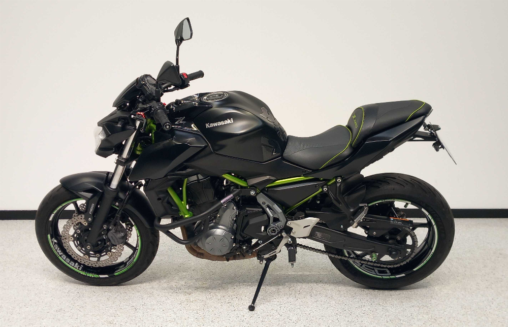 Kawasaki Z 650 2019 vue gauche