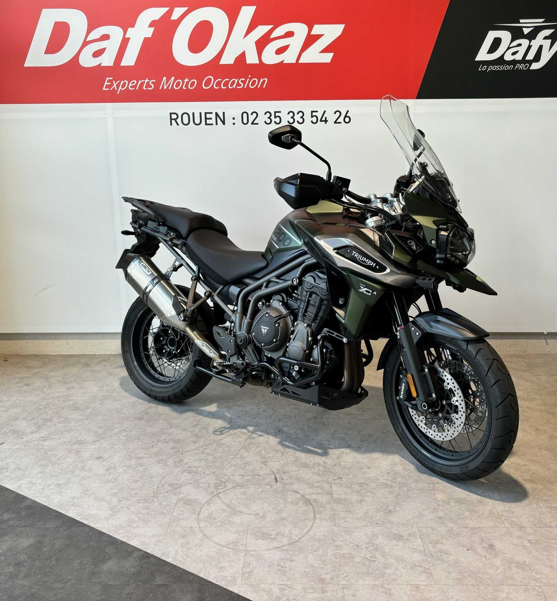 Triumph TIGER 1200 XCA XCA 2020 HD vue 3/4 droite