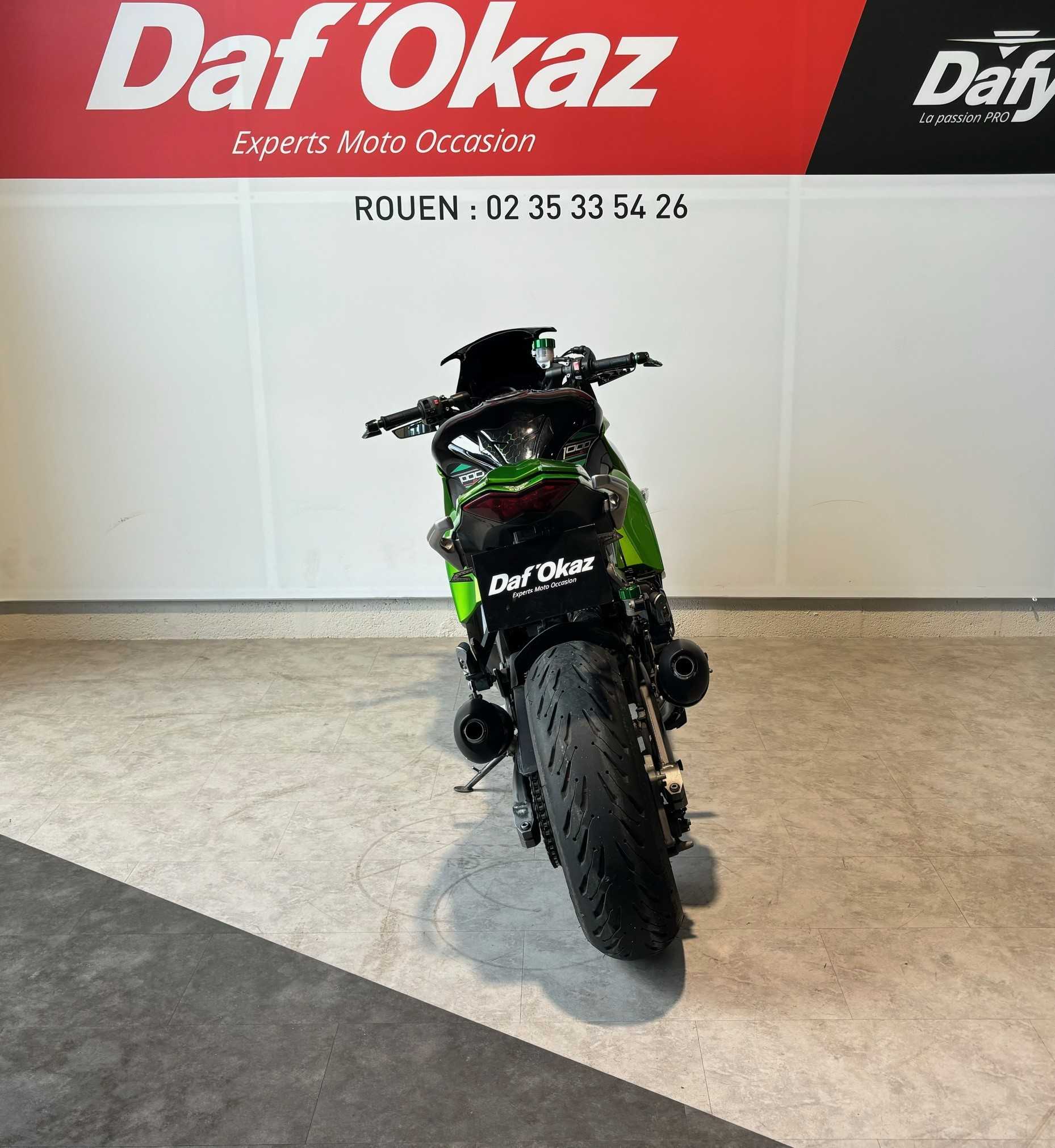 Kawasaki Z 1000 SX 2011 HD vue arrière