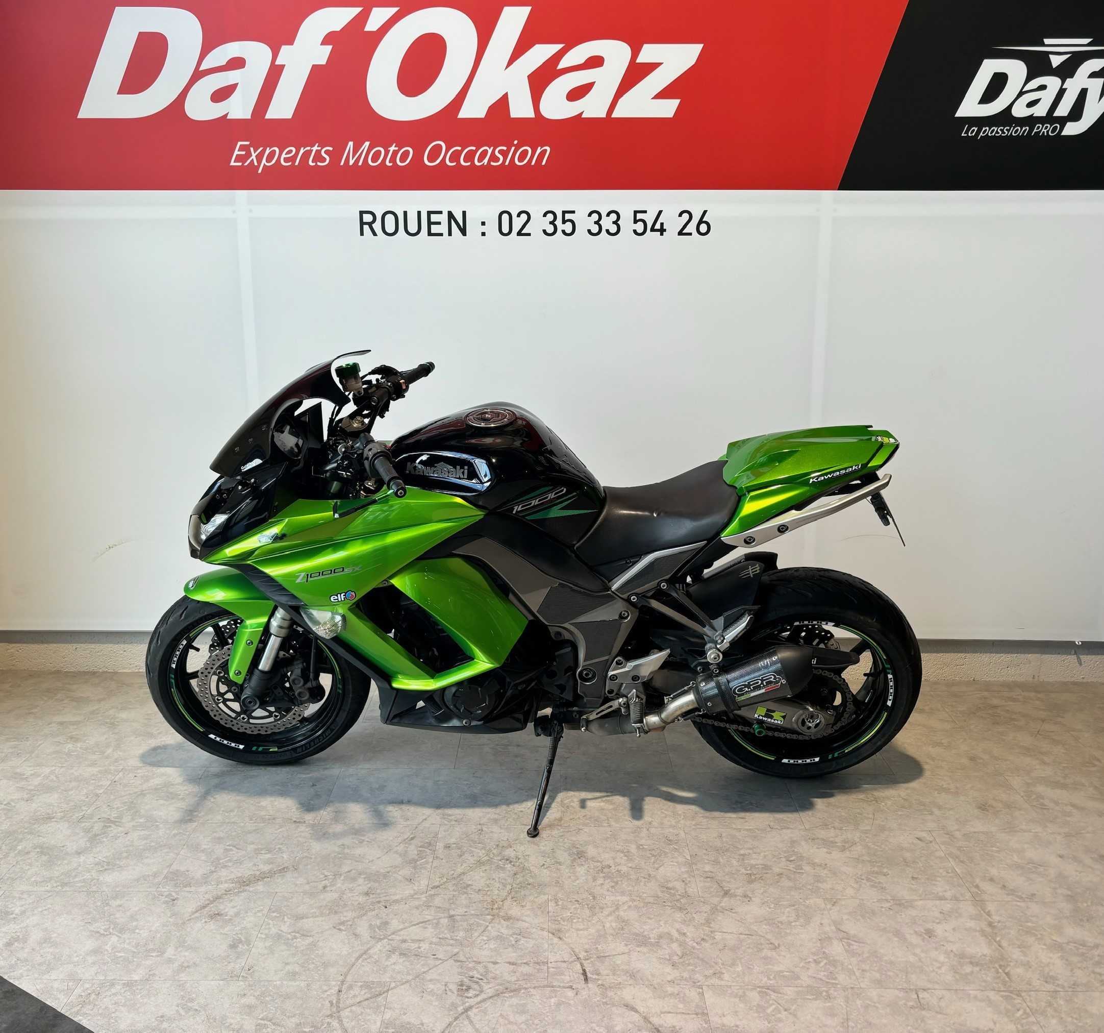 Kawasaki Z 1000 SX 2011 HD vue gauche