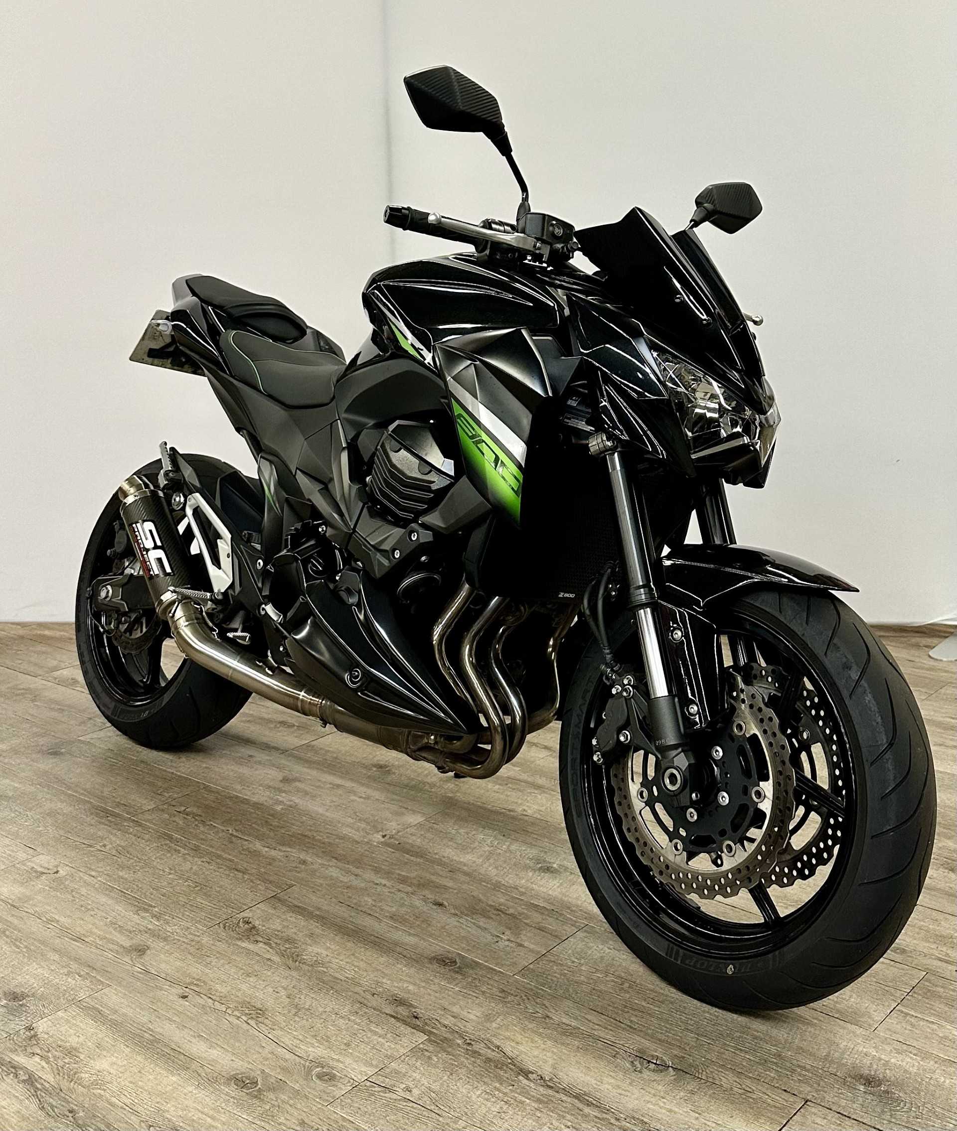 Kawasaki Z 800 E ABS 2016 HD vue 3/4 droite