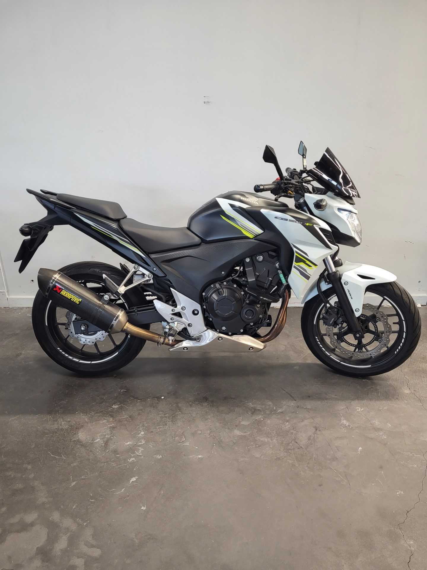 Honda CB 500 F ABS 2015 HD vue 3/4 droite