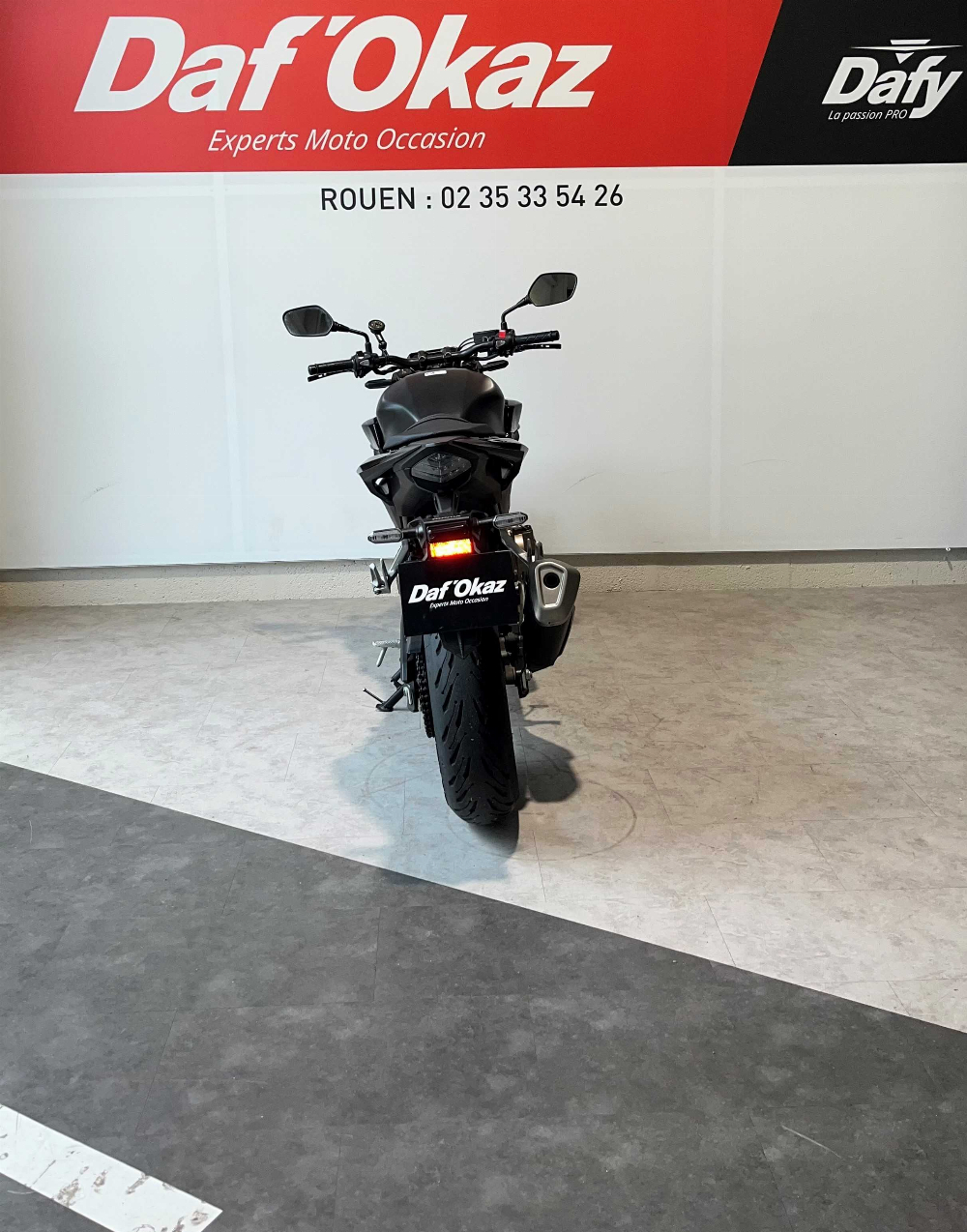 Honda CB 500 F ABS 2022 vue arrière
