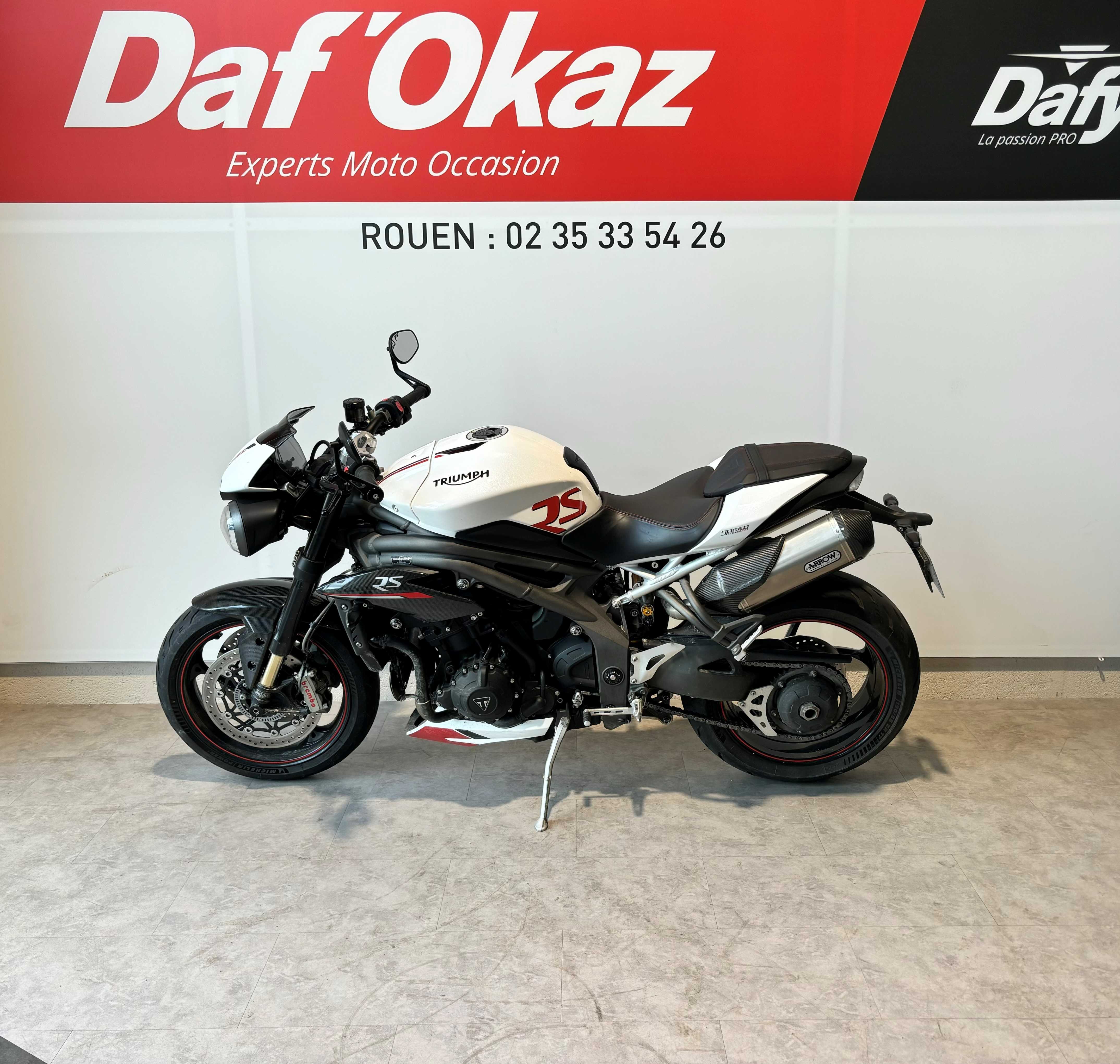 Triumph 1050 Speed Triple RS 2018 HD vue gauche