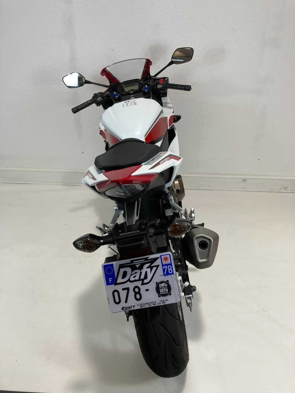 Honda CBR 500 R  ABS 2019 vue arrière