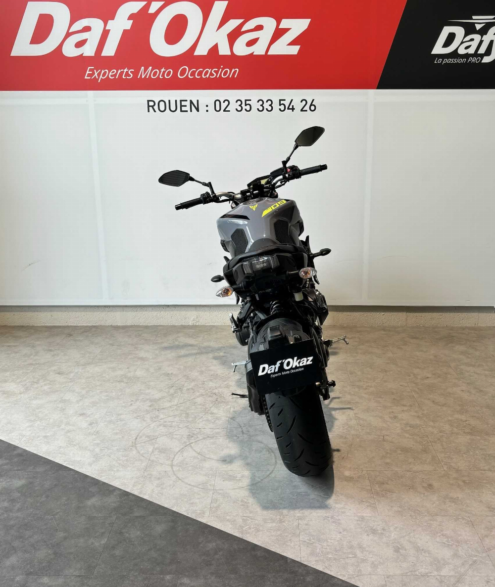Yamaha MT-09 850 ABS 2017 vue arrière