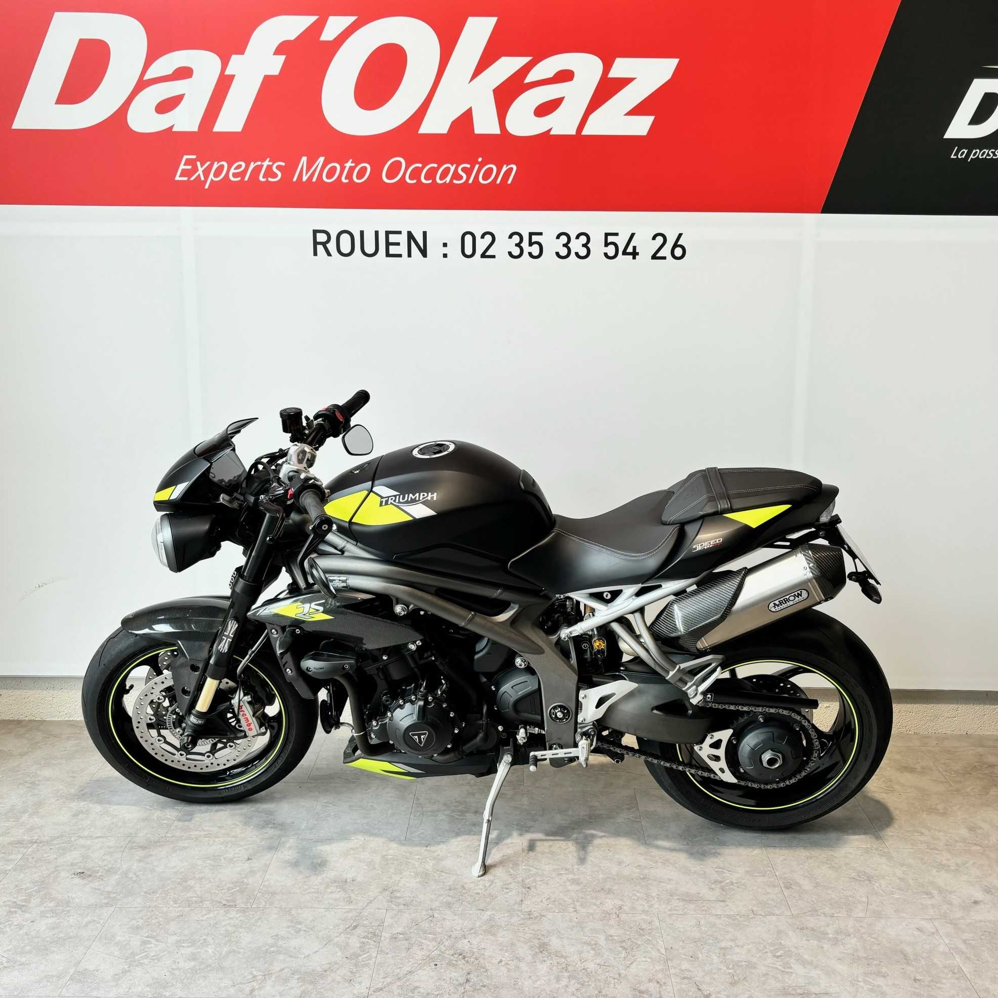 Triumph 1050 Speed Triple RS 2019 HD vue gauche