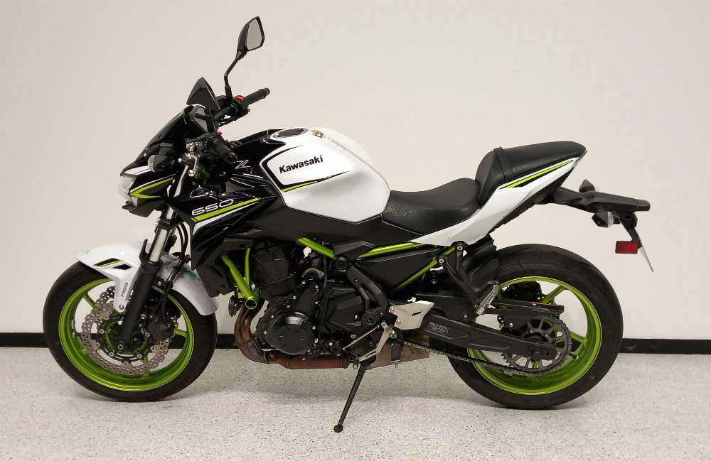 Kawasaki Z 650 2021 vue gauche