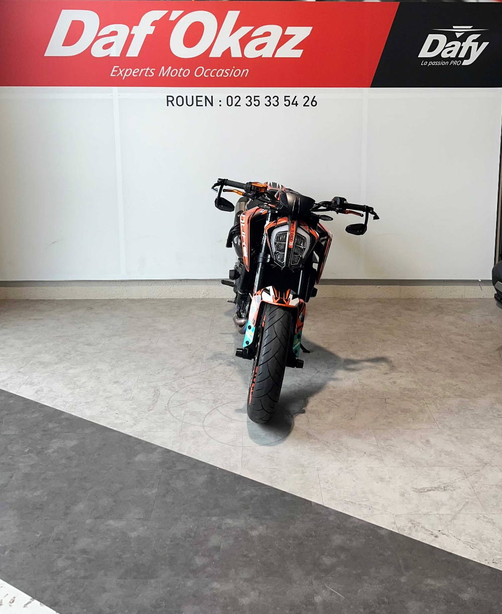 KTM 790 Duke 2019 vue avant