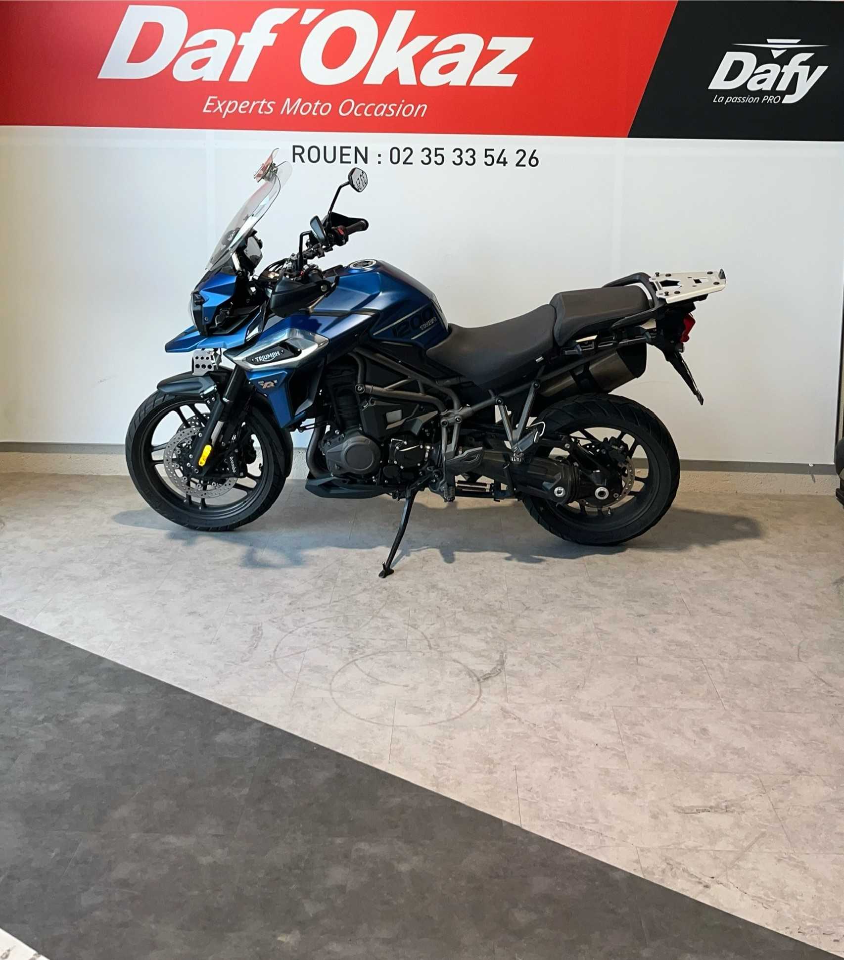 Triumph TIGER XRX 2018 HD vue gauche