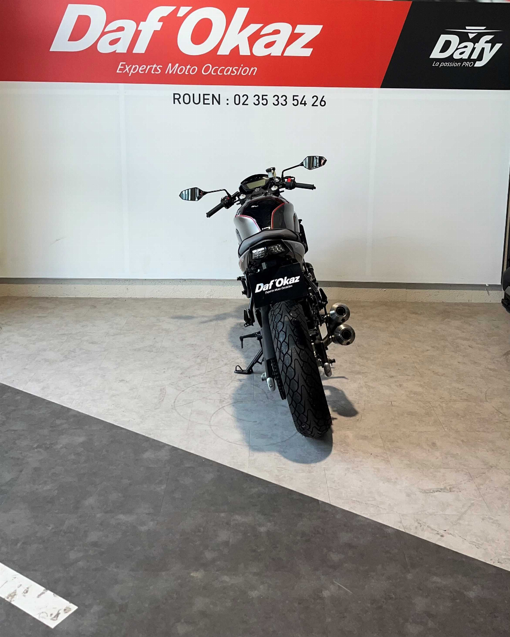 Suzuki SV 650 2020 vue arrière
