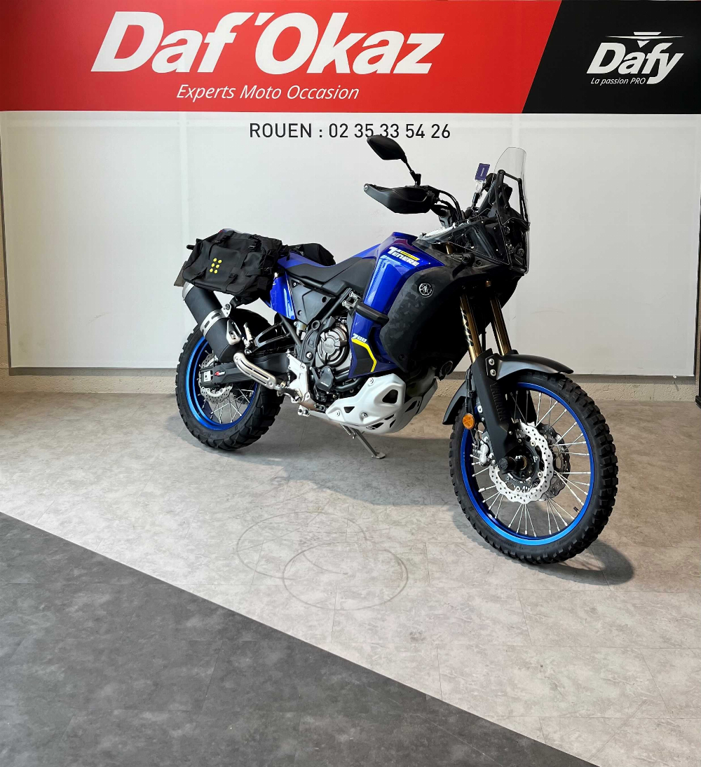 Yamaha XTZ 700 Ténéré Rally Edition 2022 vue 3/4 droite