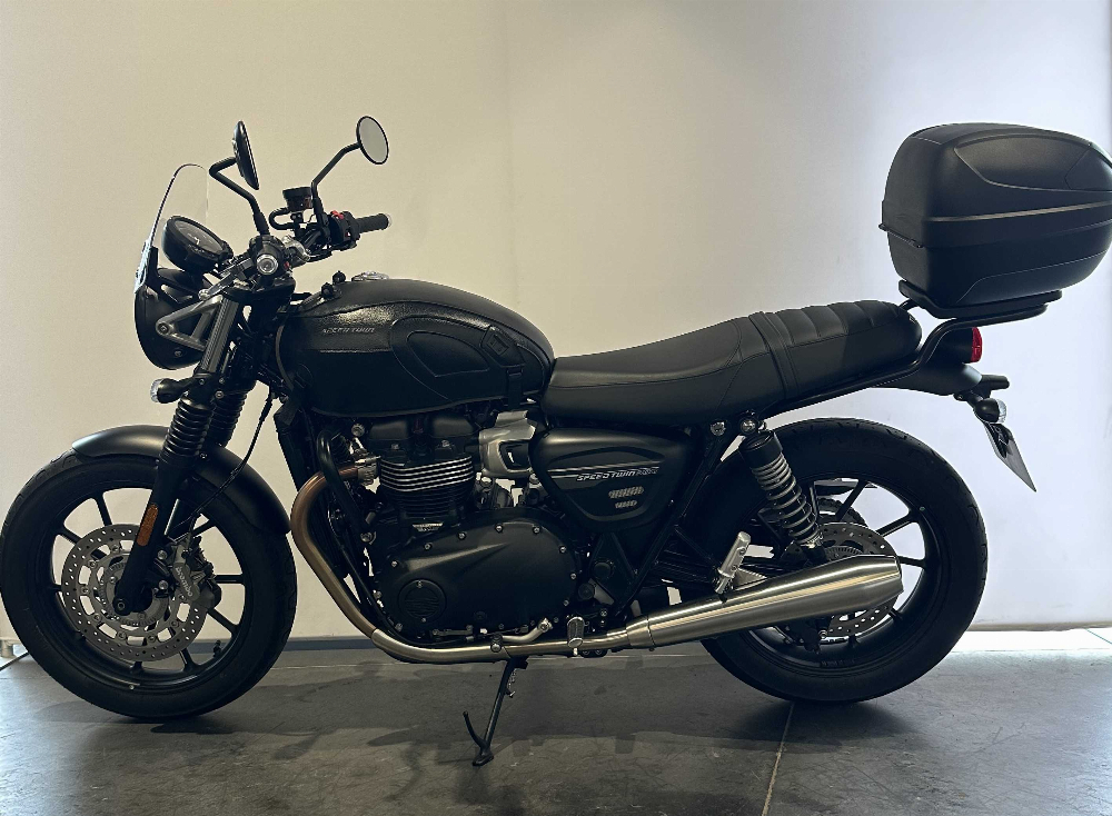 Triumph 900 Speed Twin A2 2023 vue gauche