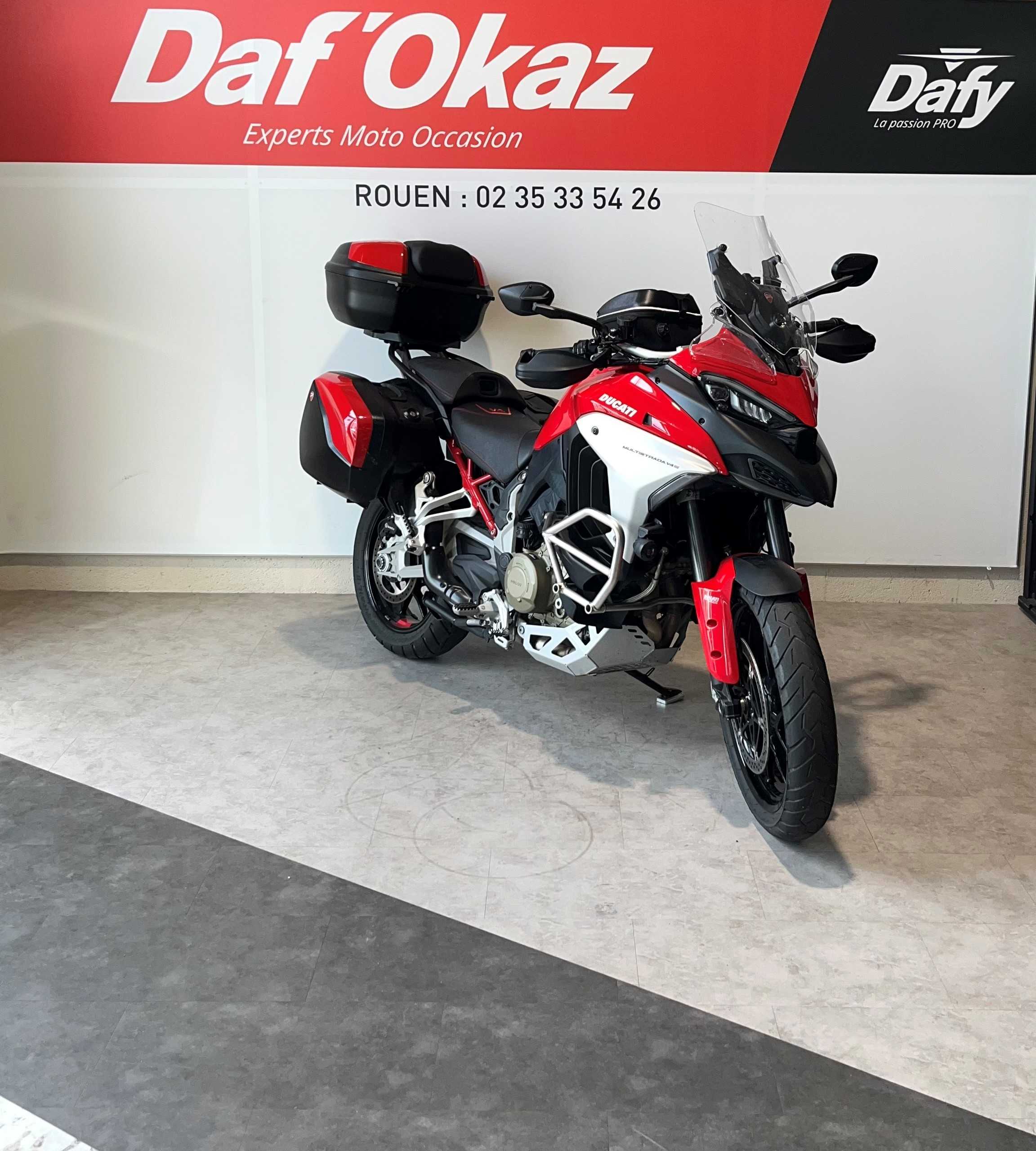 Ducati Multistrada V4 S 2021 HD vue 3/4 droite