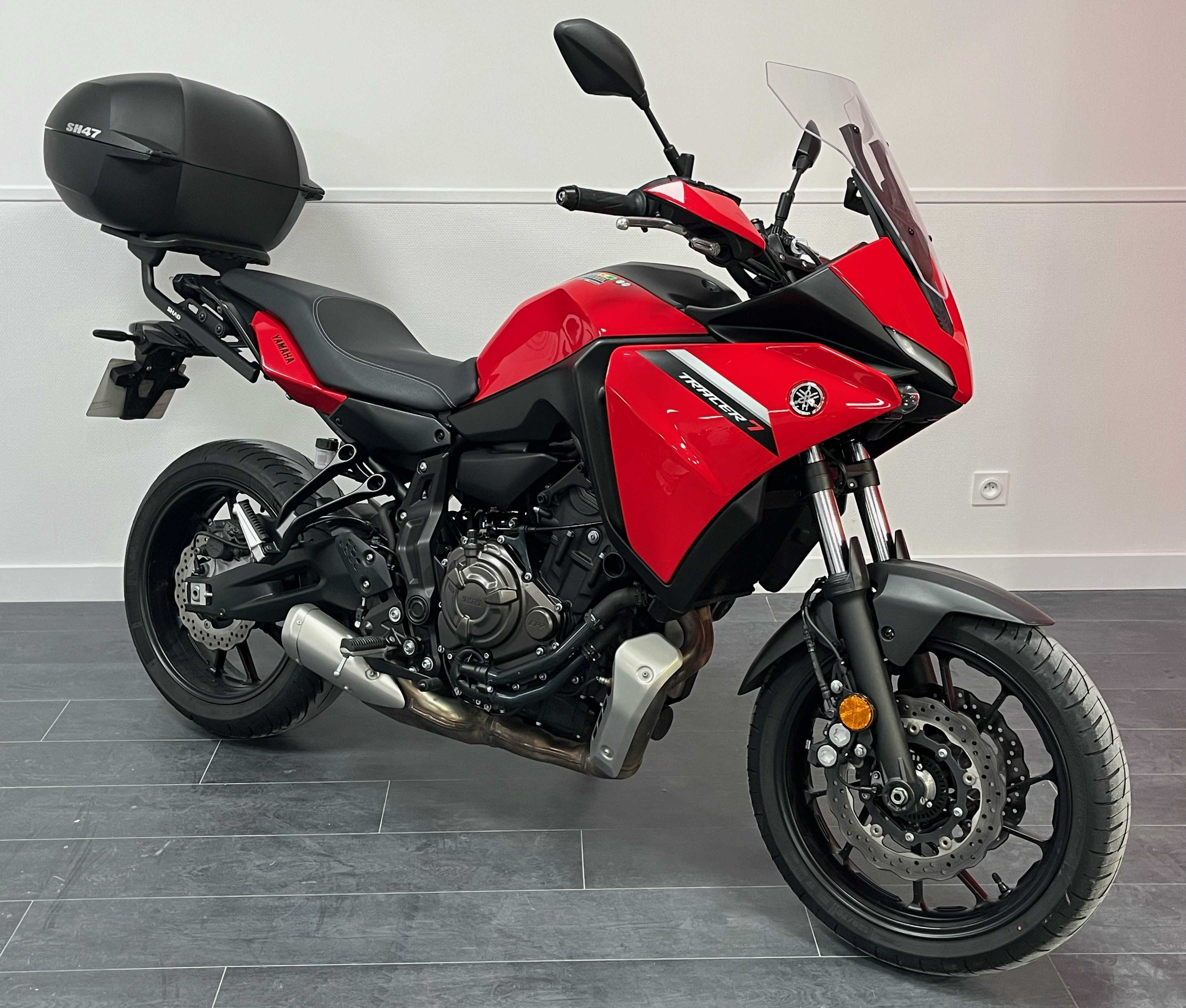 Yamaha MT-07 Tracer (MTT690) 2021 HD vue gauche