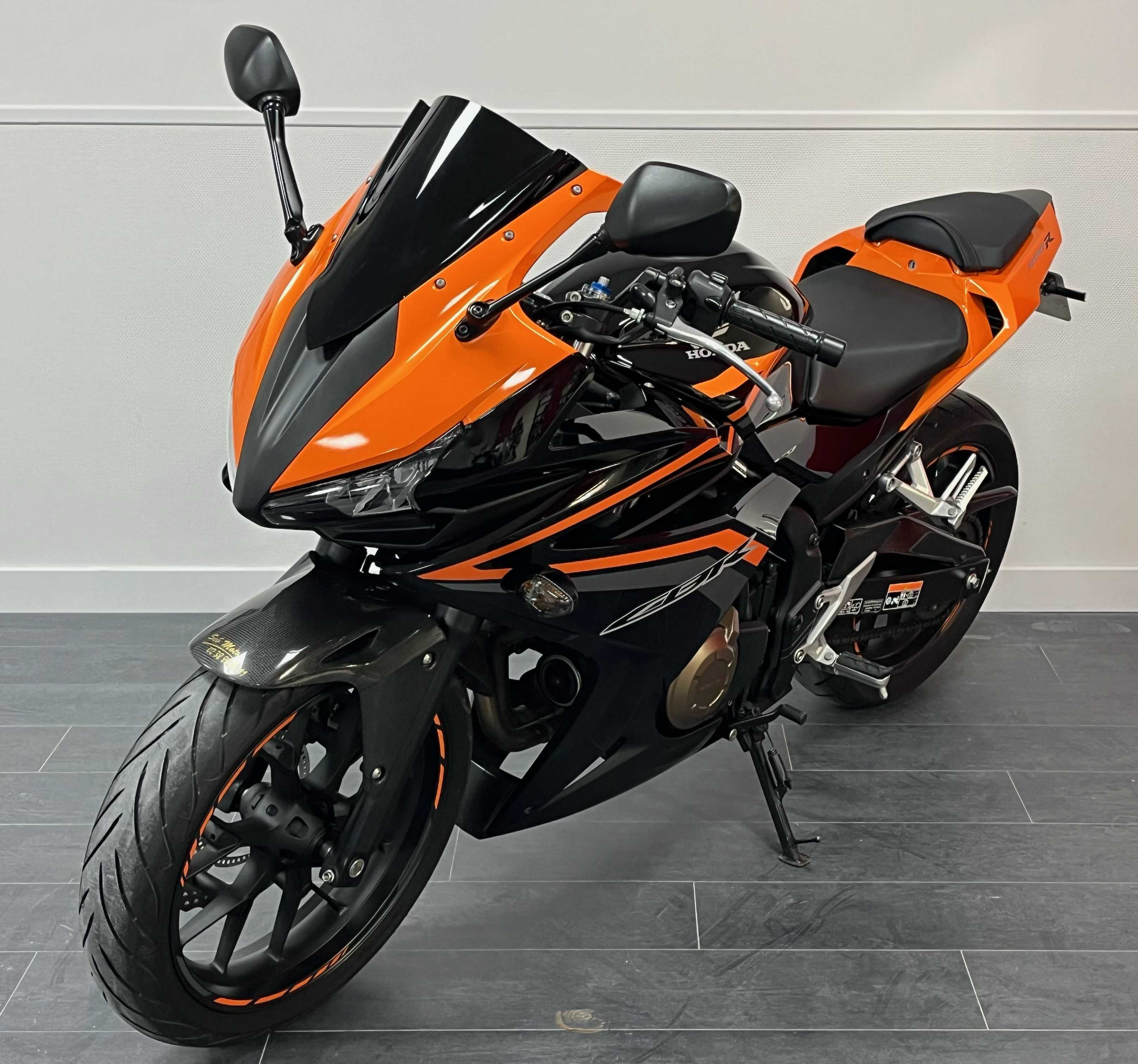 Honda CBR 500 R ABS 2019 HD vue 3/4 droite