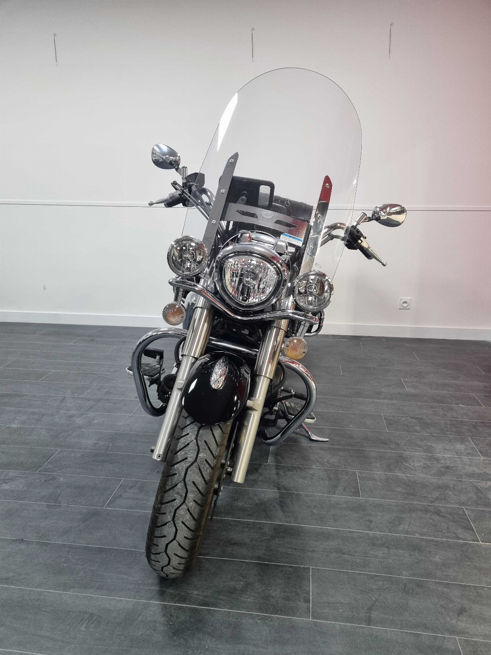 Yamaha XVS 1300 A Midnight Star 2013 vue avant