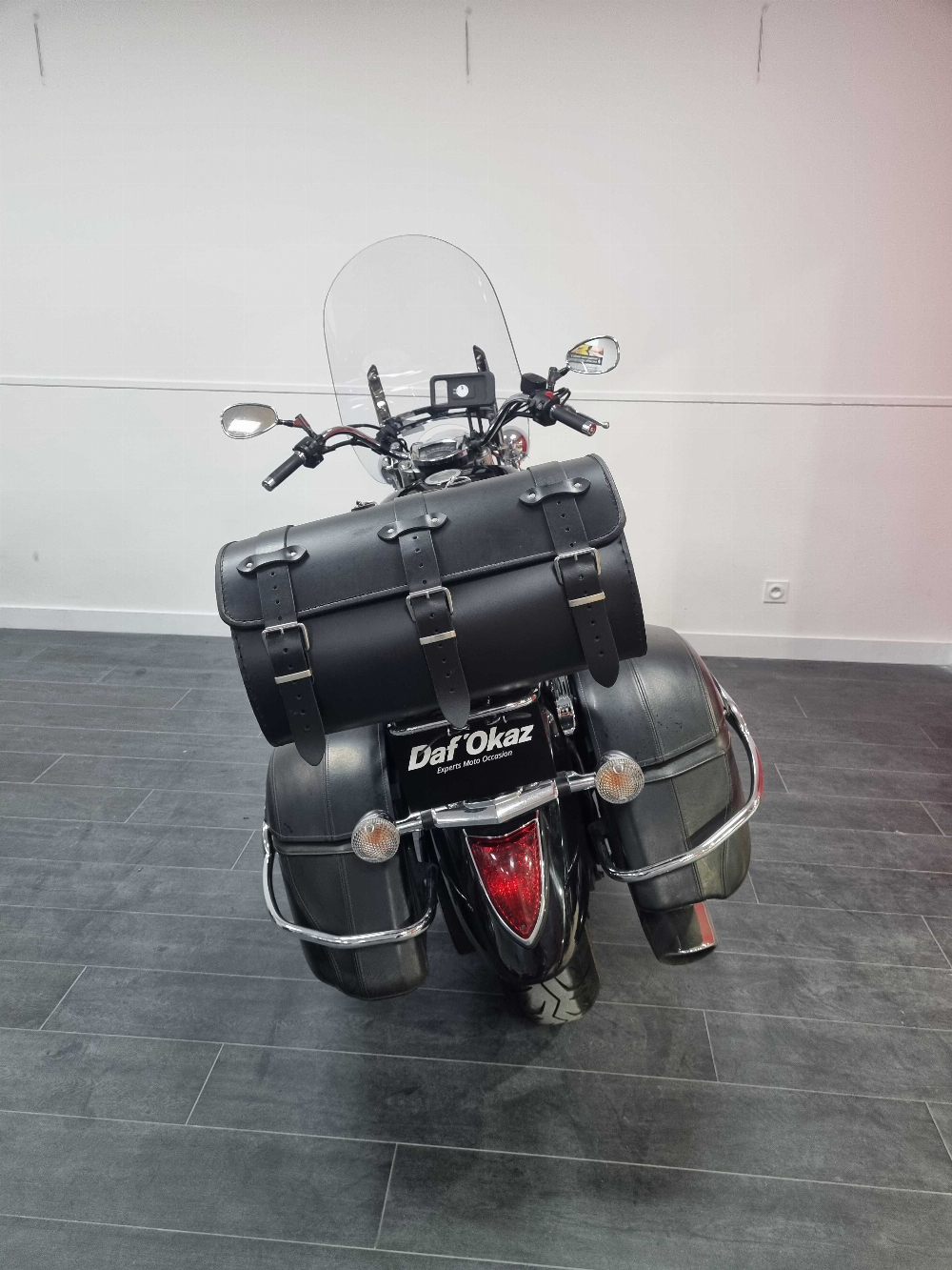 Yamaha XVS 1300 A Midnight Star 2013 vue arrière