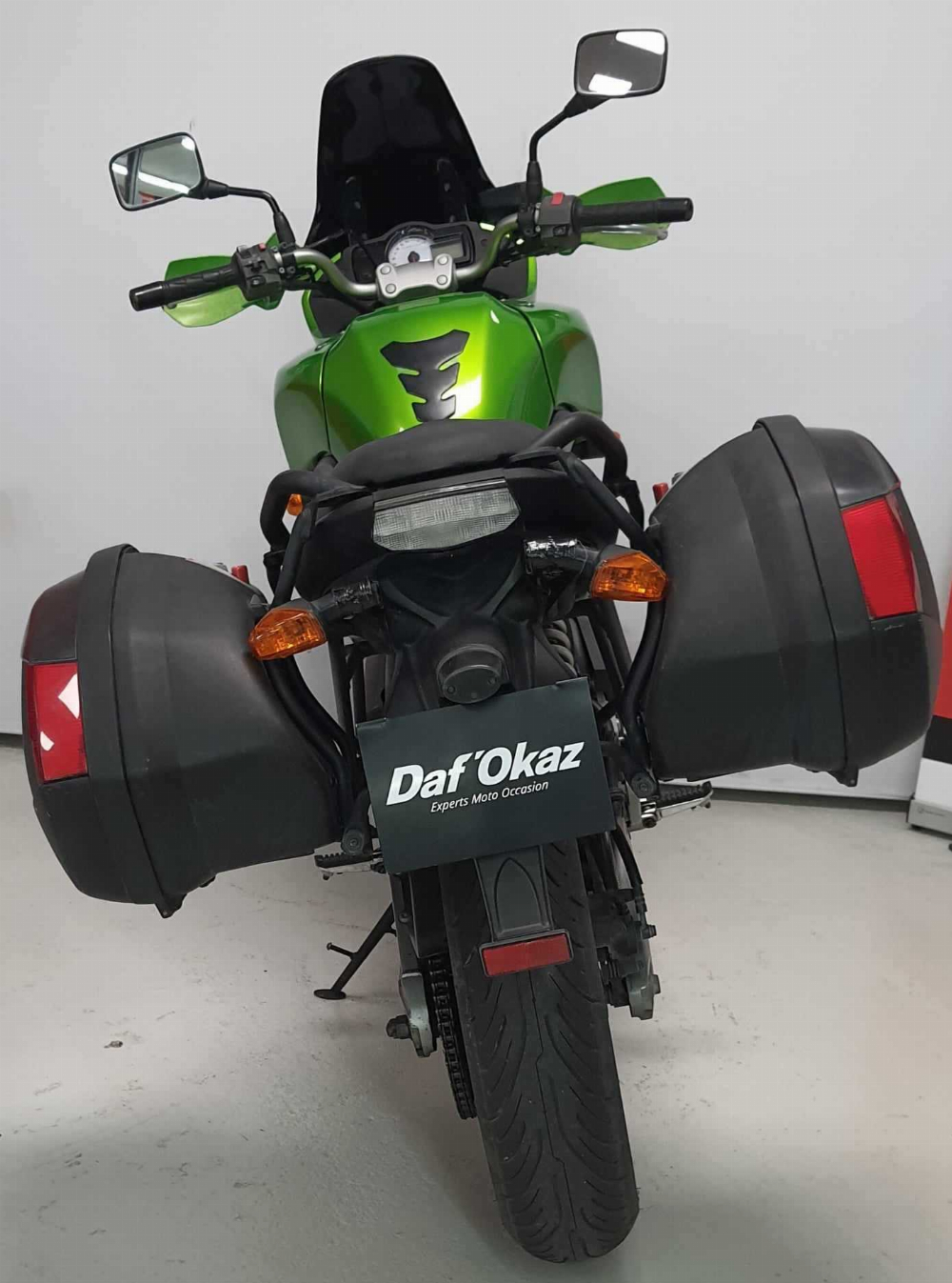 Kawasaki KLE 650 Versys 2008 vue arrière