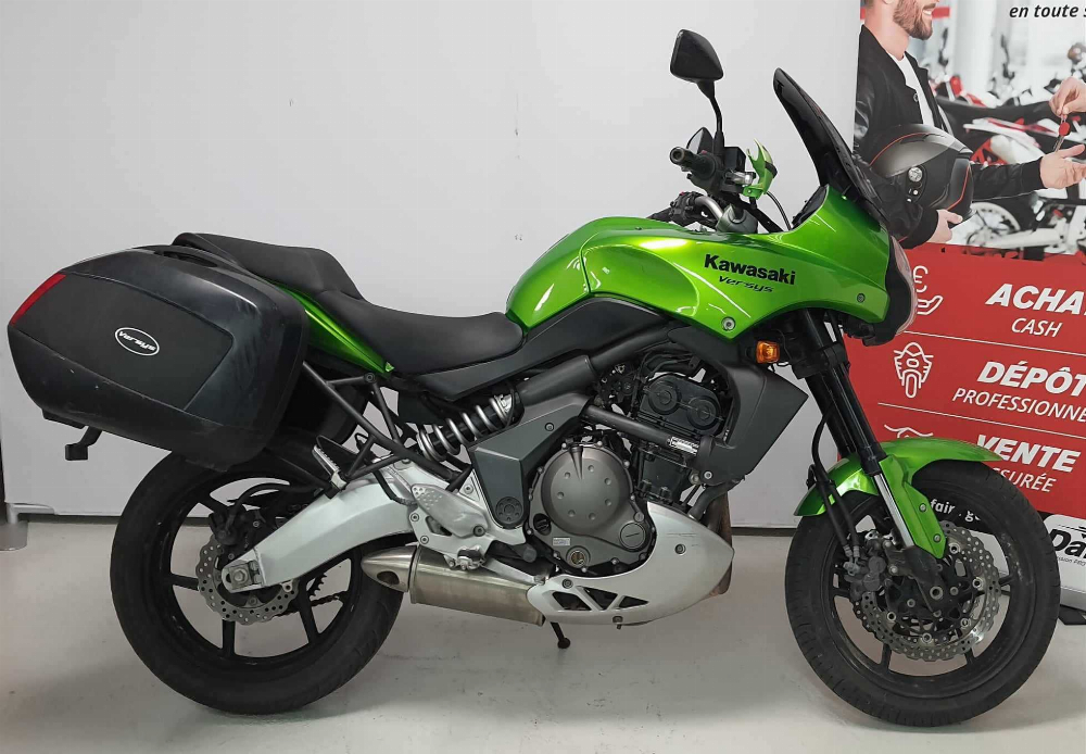 Kawasaki KLE 650 Versys 2008 vue gauche