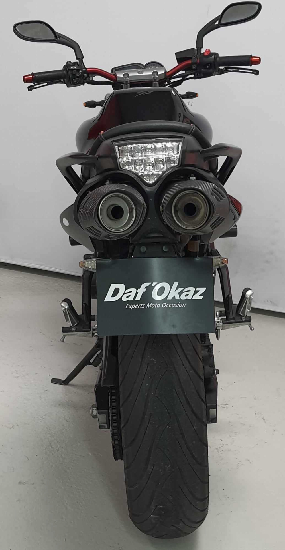 Yamaha FZ6 N S2 2009 vue arrière