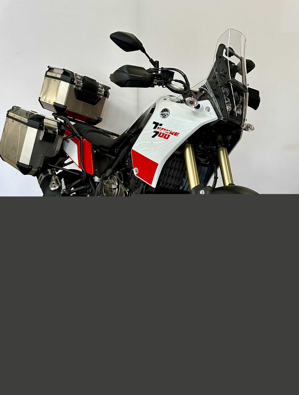 Yamaha XTZ 700 Ténéré 2021 vue 3/4 droite