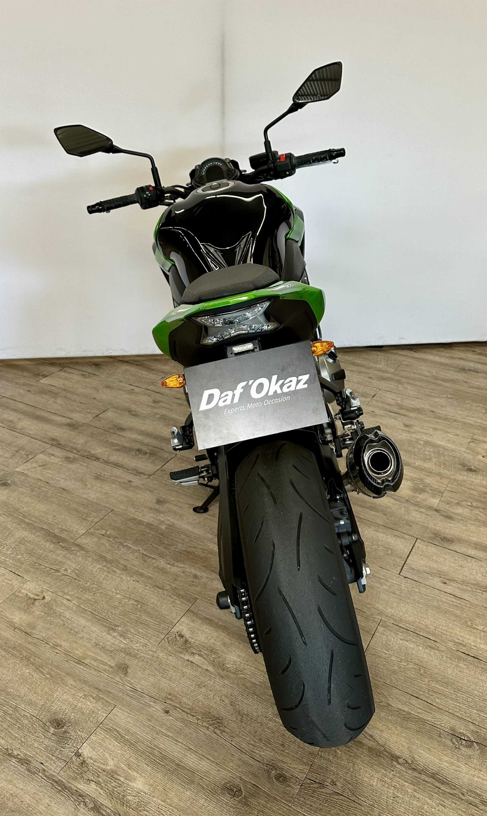Kawasaki Z 900 2017 vue arrière