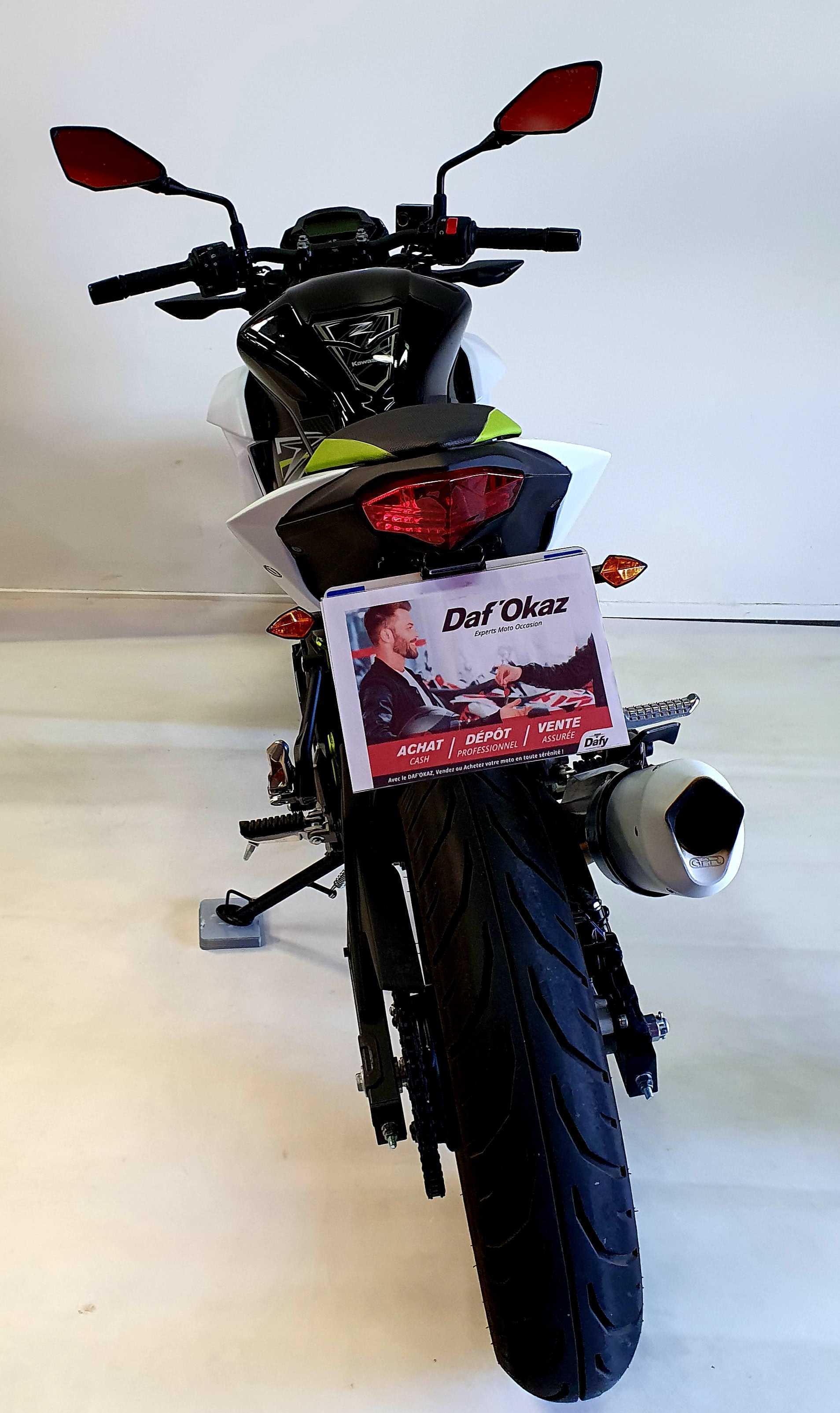 Kawasaki Z 125 2019 HD vue arrière