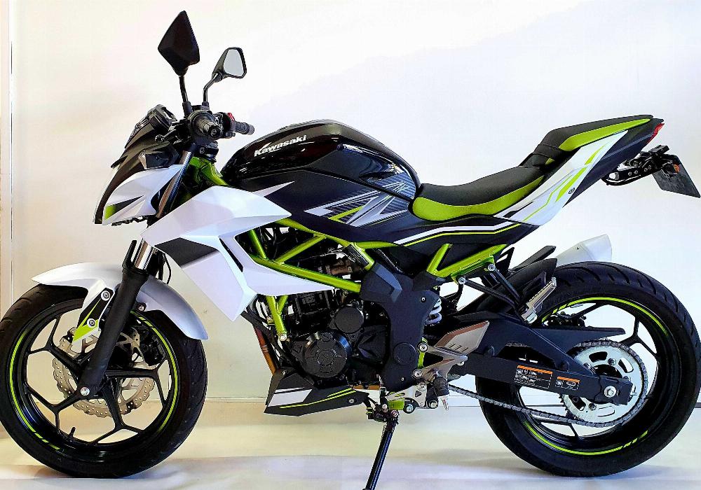 Kawasaki Z 125 2019 vue gauche