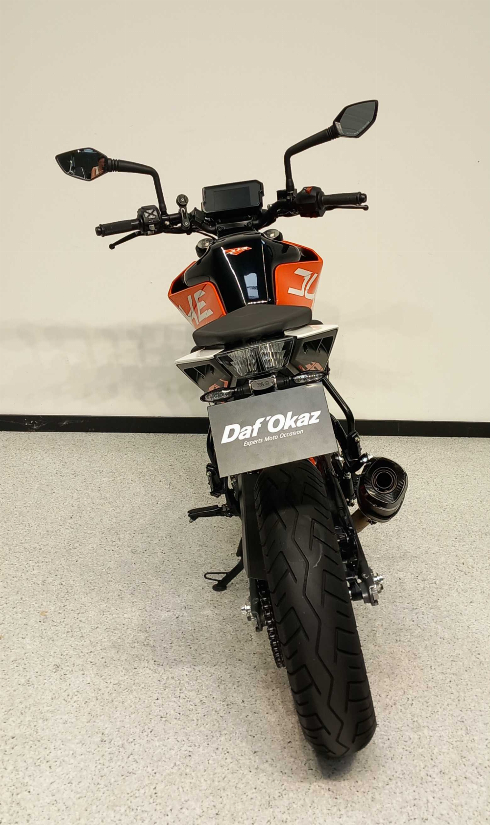 KTM 390 Duke 2020 vue arrière