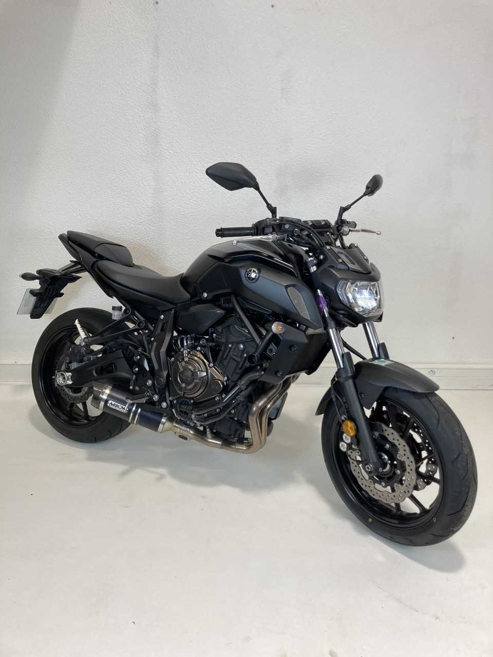 Yamaha MT-07   ABS (35KW) 2019 HD vue 3/4 droite