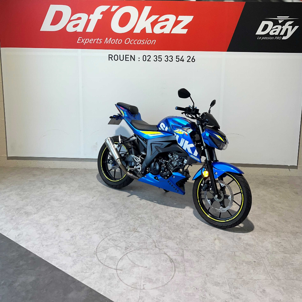 Suzuki GSX-S 125 2019 vue 3/4 droite